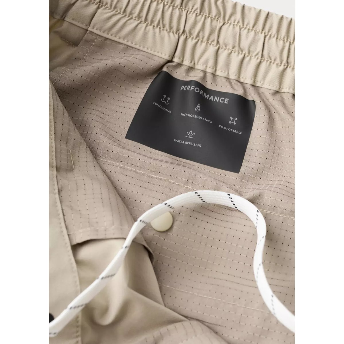 Pantalon cargo slim-fit comfort stretch beige, MANGO MAN