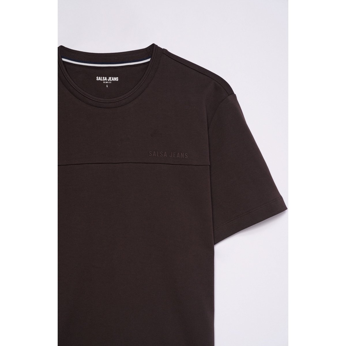 T-SHIRT AVEC BRANDING vert kaki, SALSA JEANS