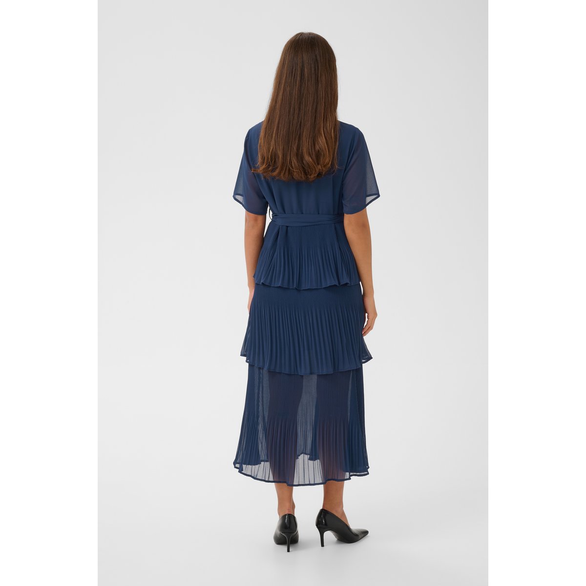 Robe bleu dress blue, CULTURE