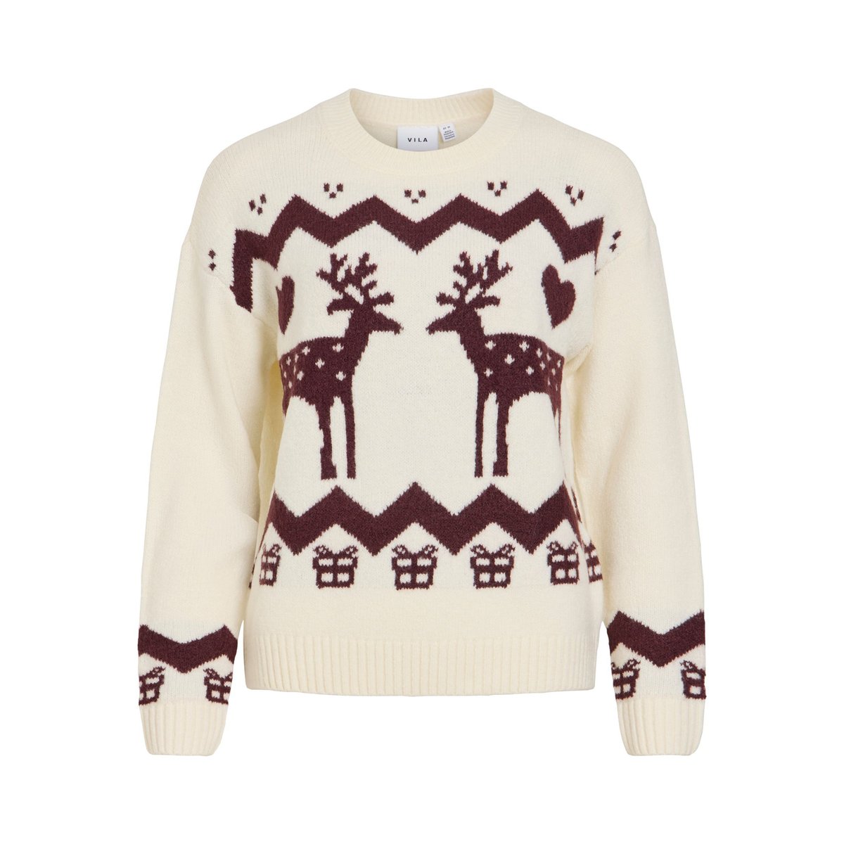 Pull De Noël gris - birch1, VILA