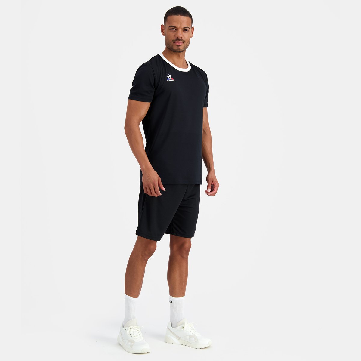 T-shirt Training black, LE COQ SPORTIF