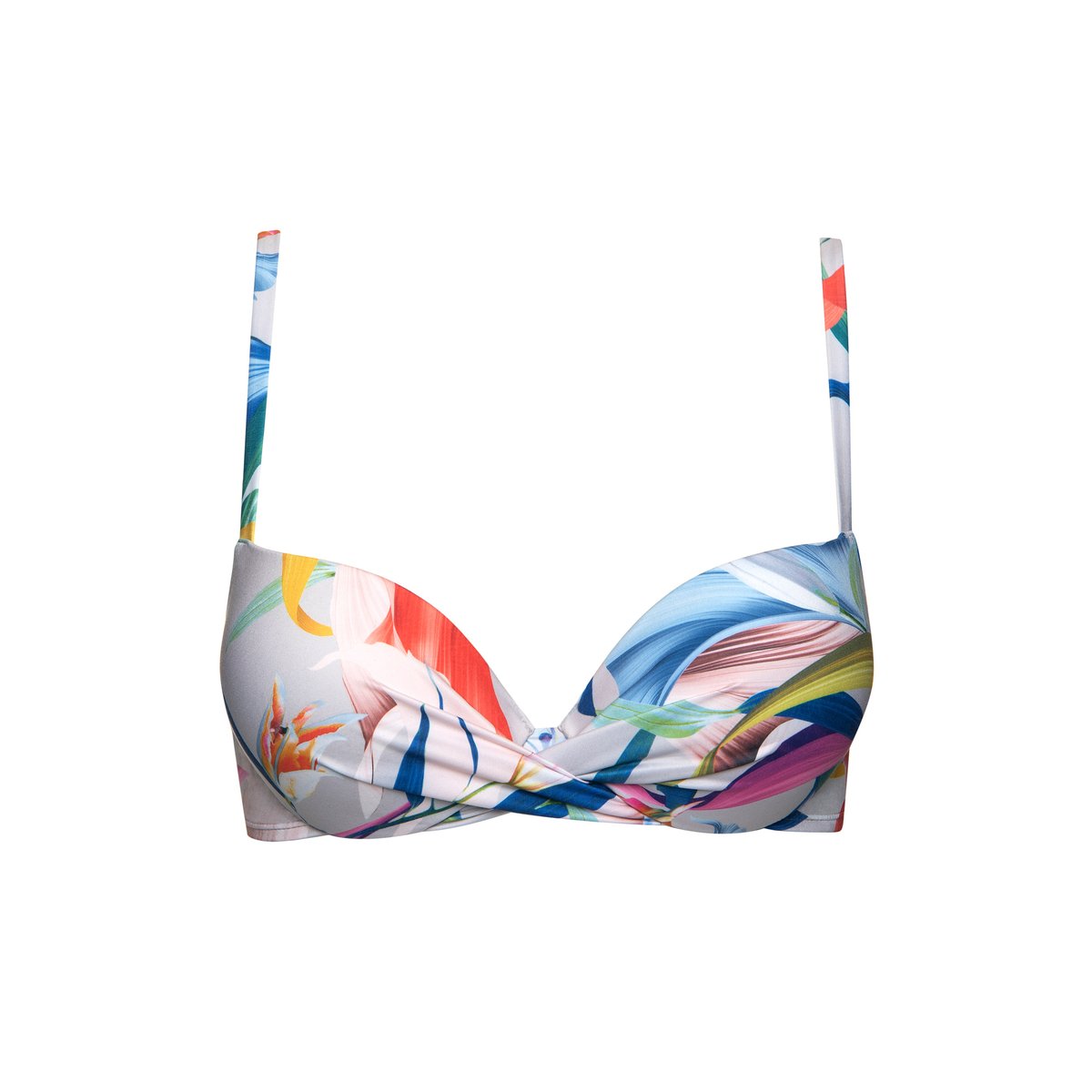 Haut maillot de bain push-up Nice gris clair, LISCA