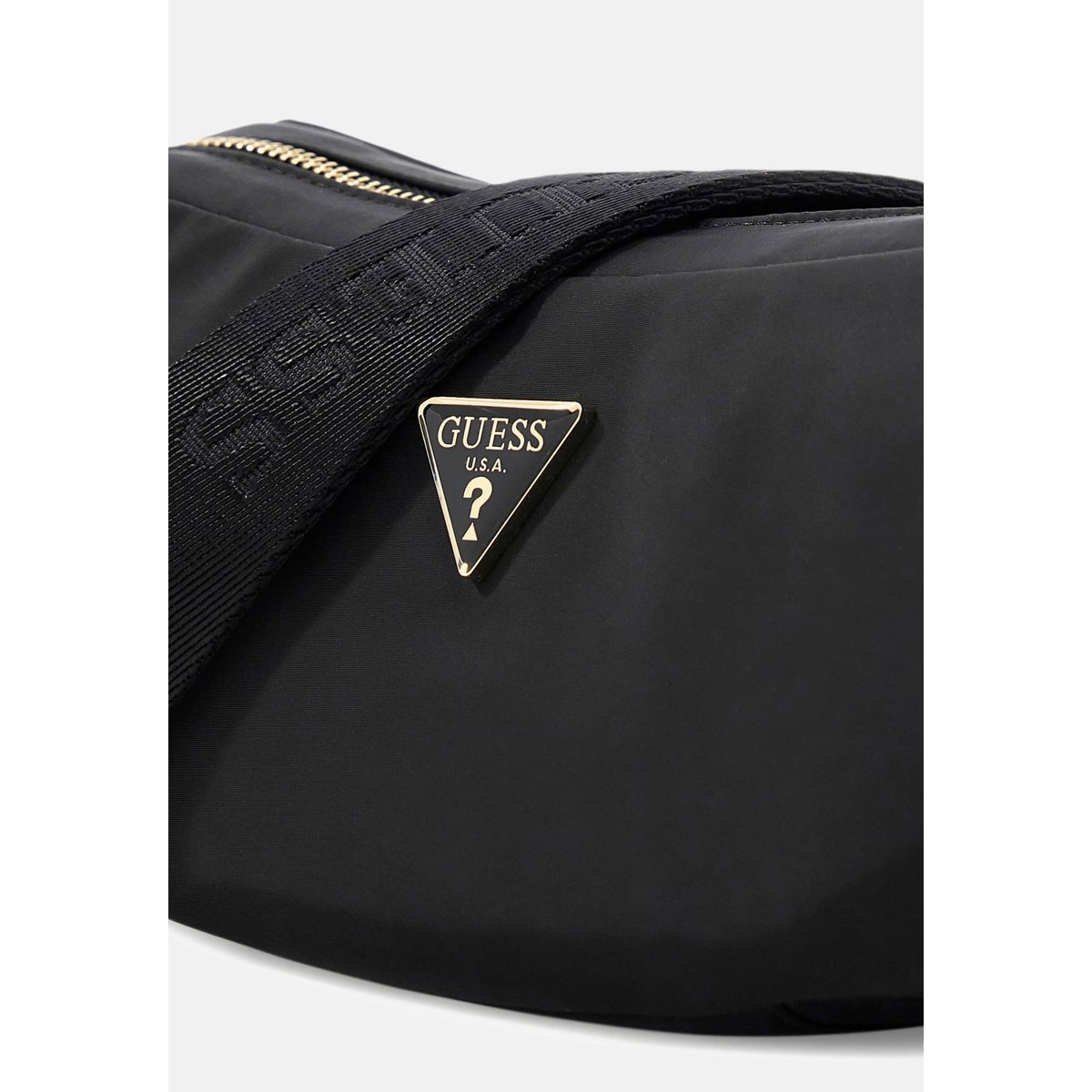 Sac Bandoulière Logo Gemma noir, GUESS
