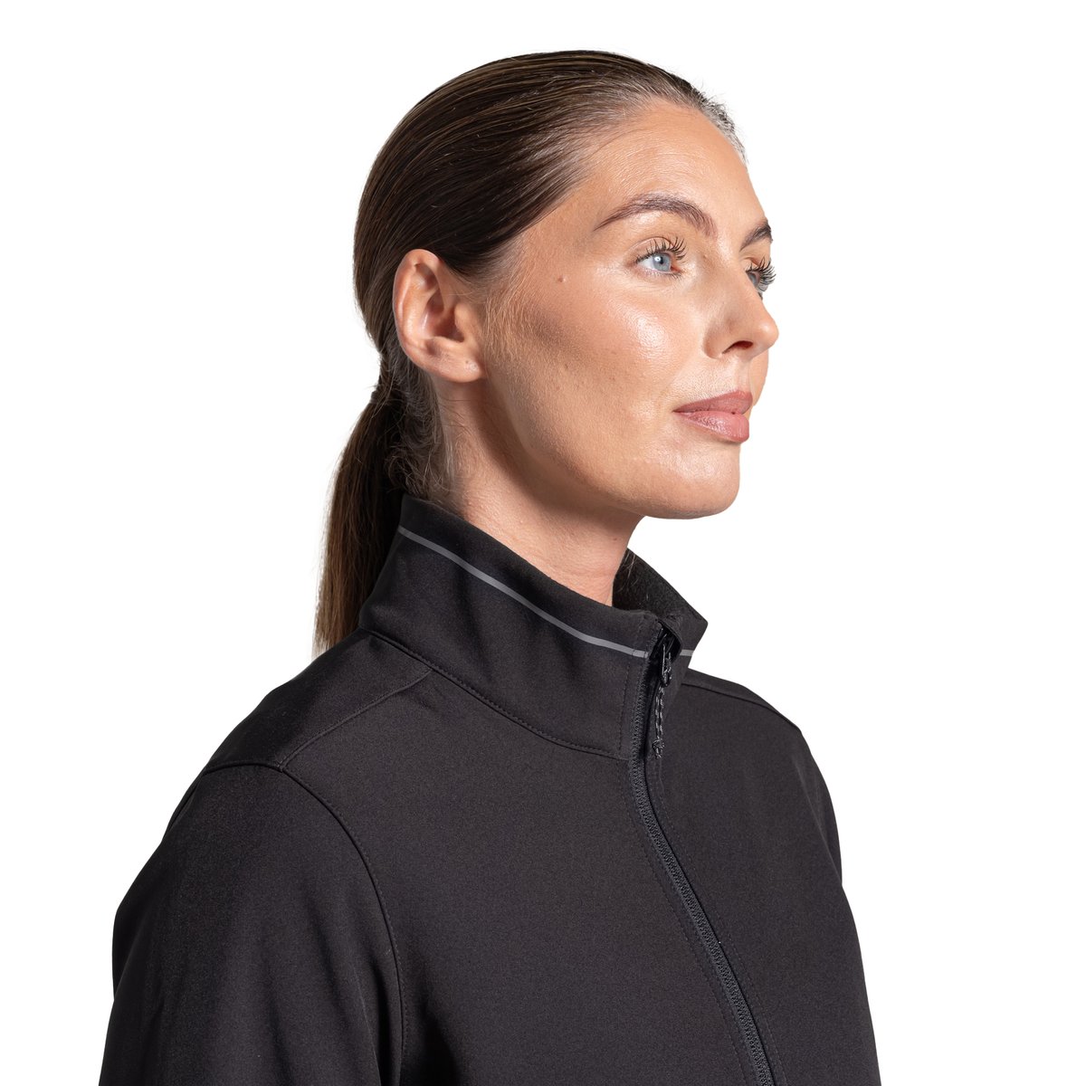 Veste softshell décontractée à col montant EXPERT BASECAMP noir, CRAGHOPPERS