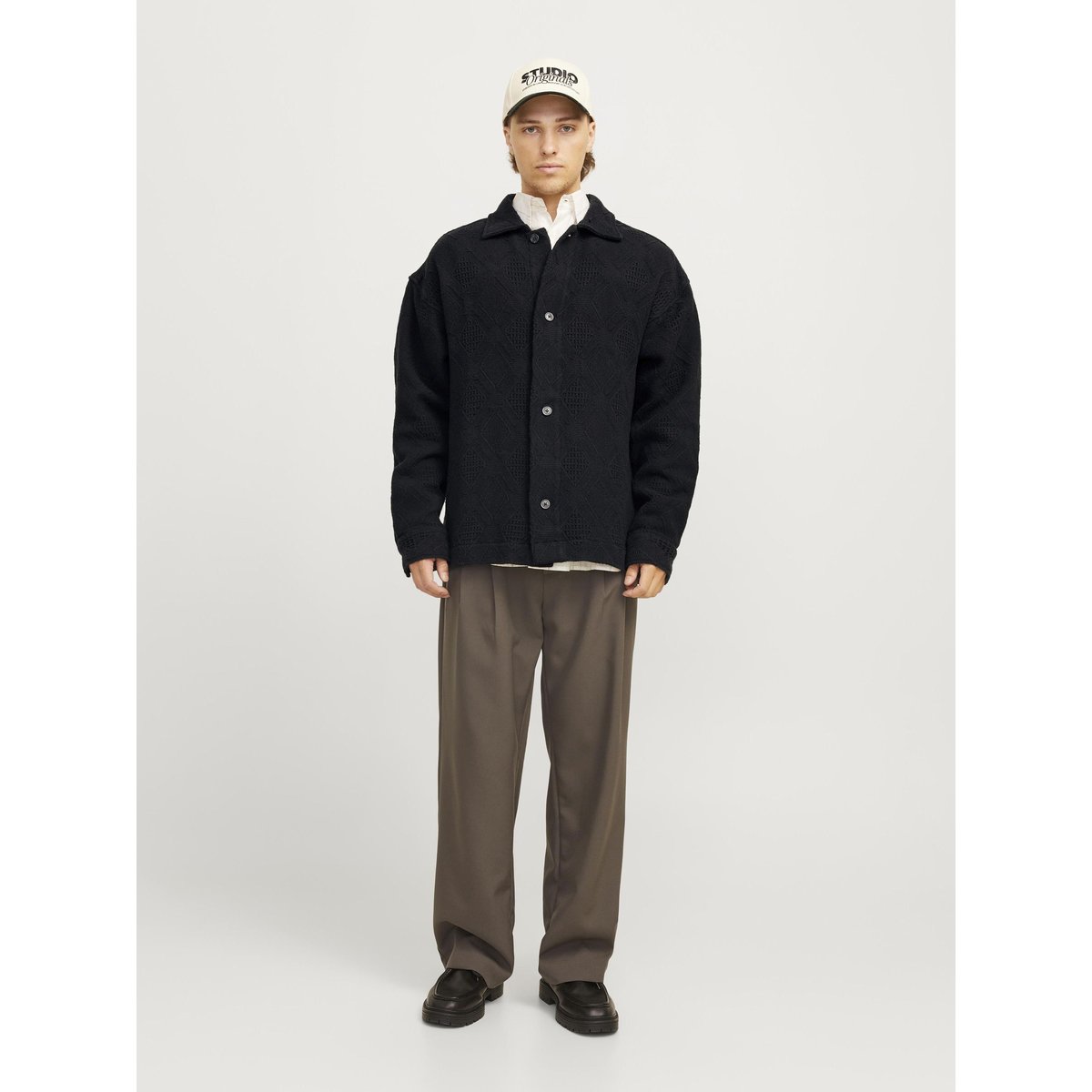 Surchemise black, JACK & JONES