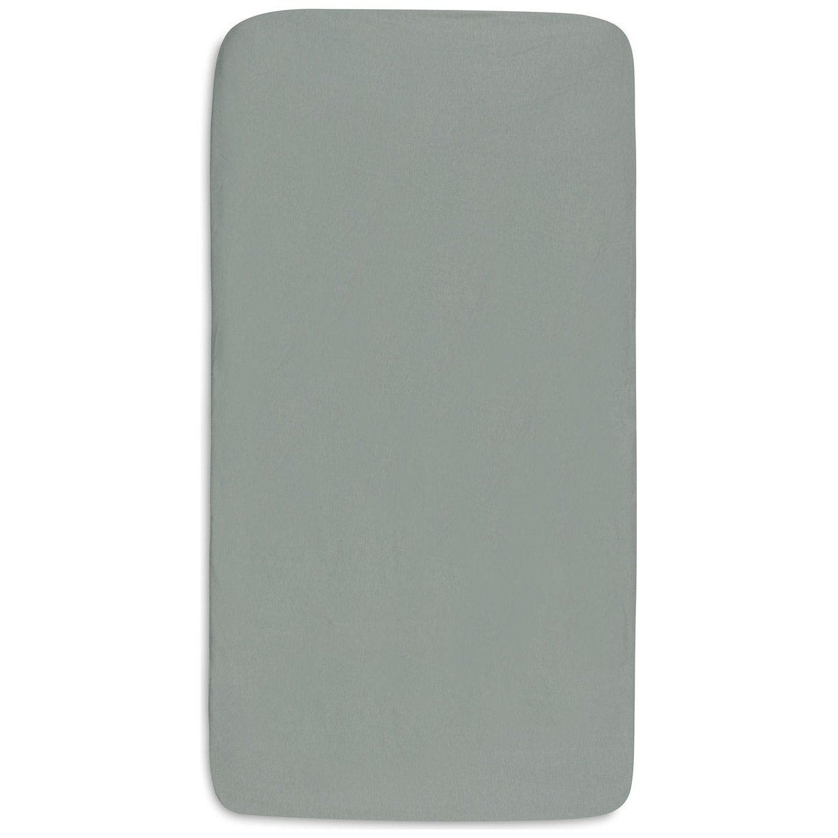 Drap housse vert d'eau, écru, JOLLEIN