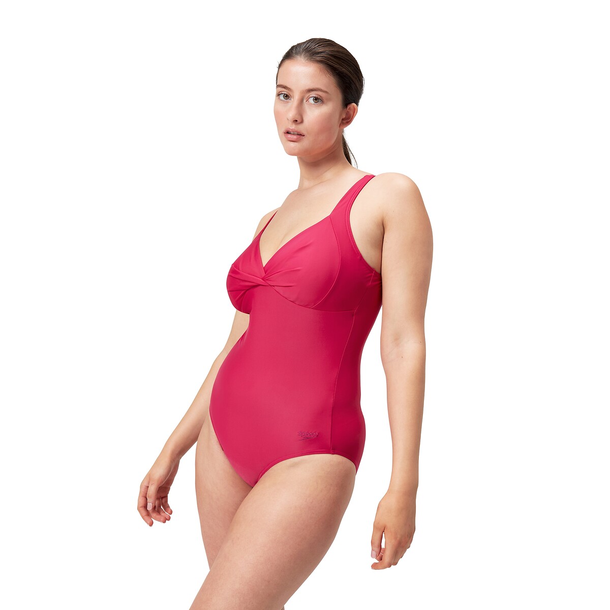 Maillot de bain 1 pièce CROSS KNOT rose, SPEEDO