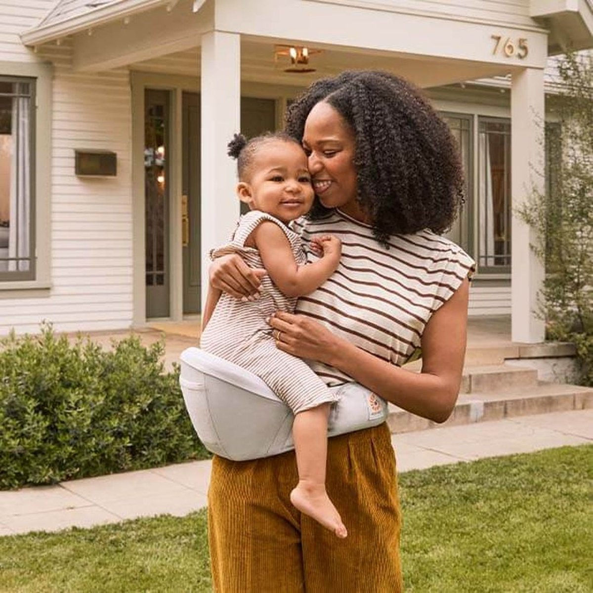 Porte bébé Lift Hip gris, ERGOBABY