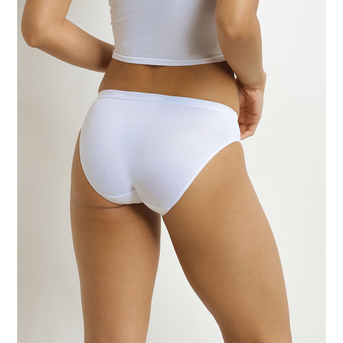 Set di 8 slip POCKETS ECODIM IN COTONE nero/bianco/grigio/carne, DIM