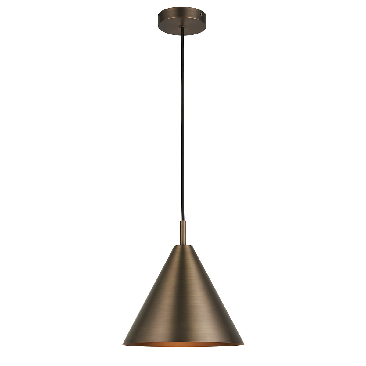 Carlow Dome Pendant Light bronze, ÉDITÉ