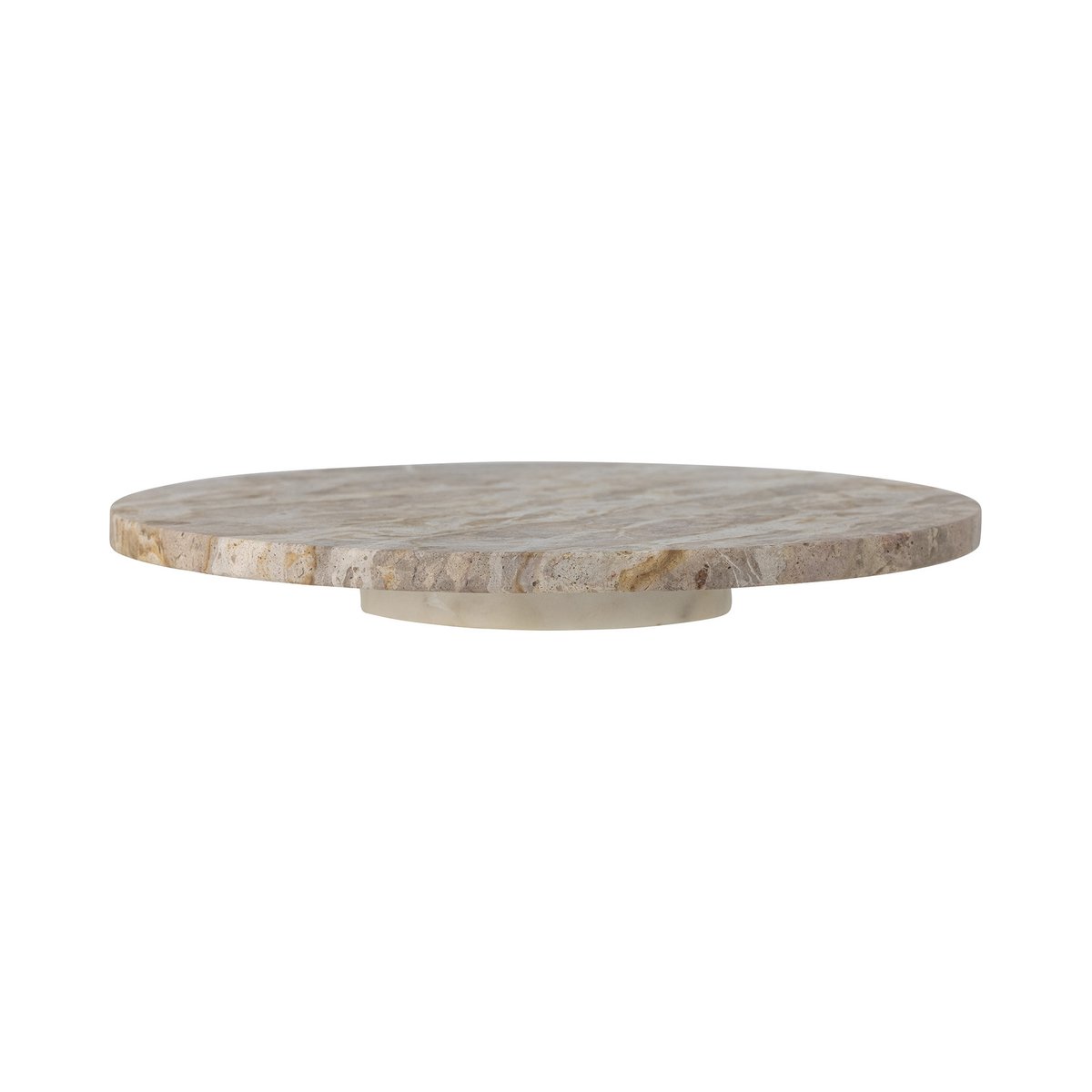 Plateau tournant en marbre Nuni beige, BLOOMINGVILLE