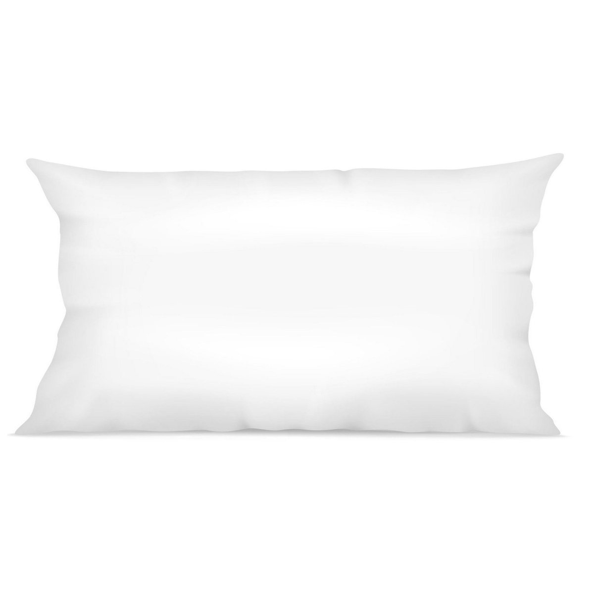 Oreiller moelleux Percale de Coton 60x60 fabrication Française blanc, EDEN