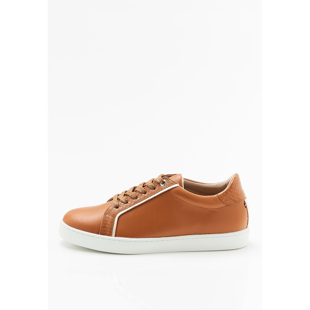 Tennis fabriquées en France marron camel, DAMART