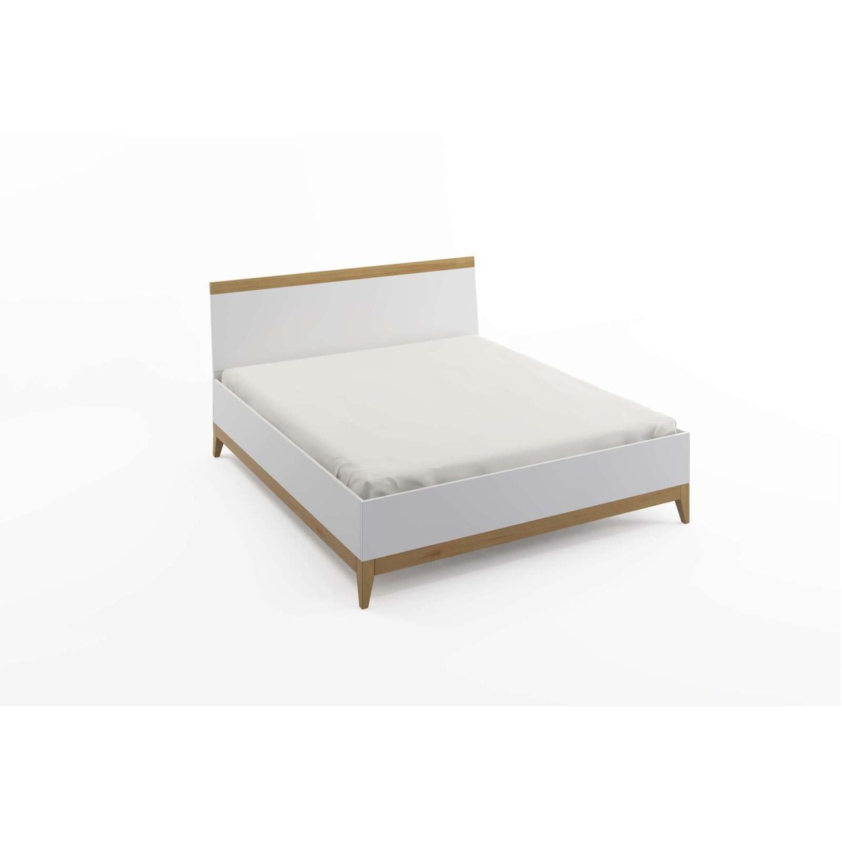 Lit coffre LIVIA BC blanc, RECOLLECTION