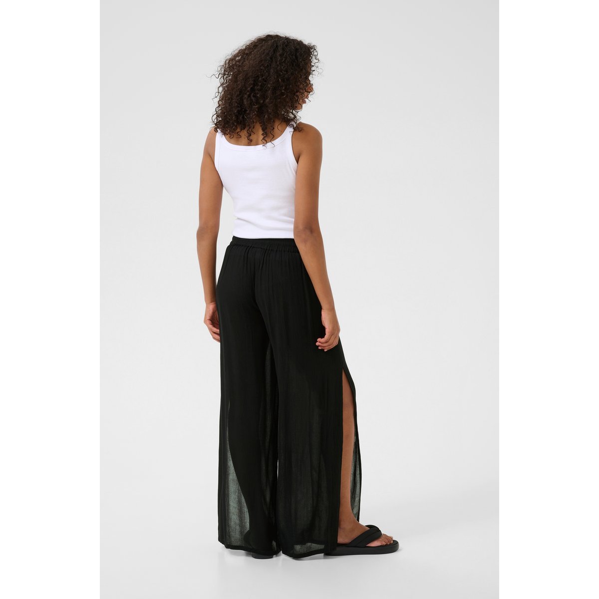 Casual pants noir, KAFFE