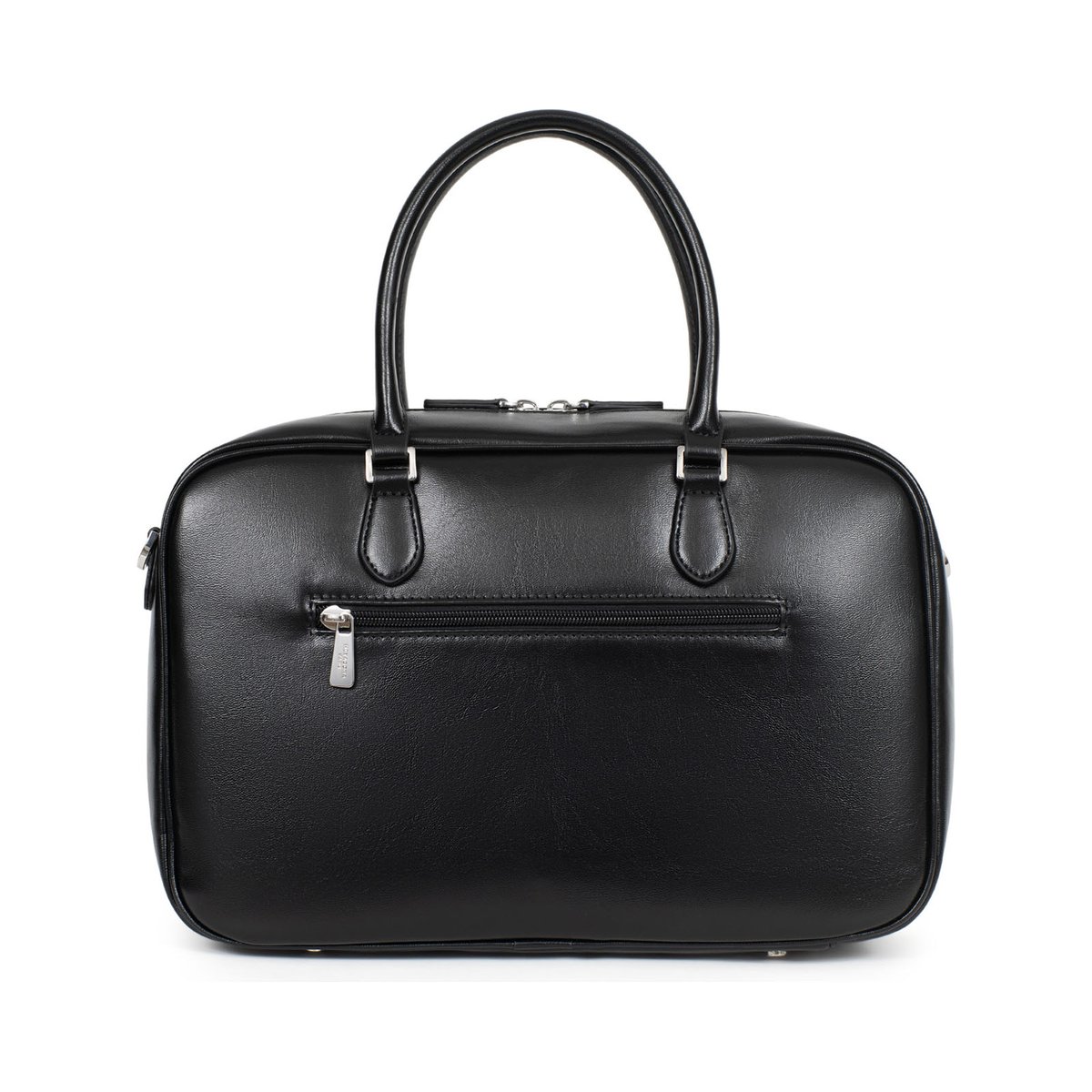 Sac porté main 2 poignées JADE noir, HEXAGONA