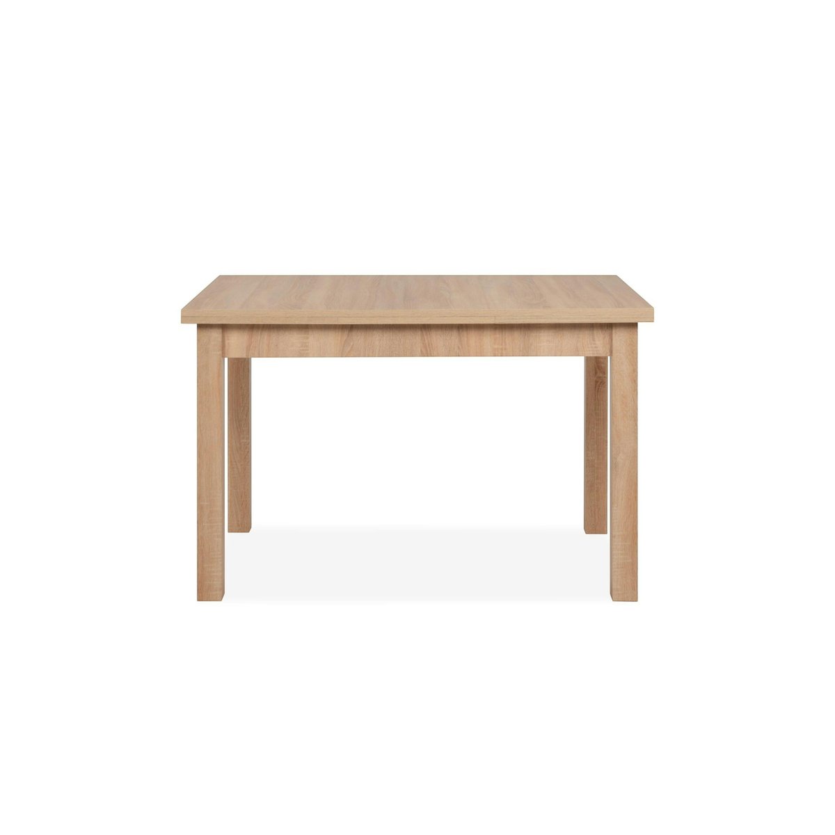 Table à manger extensible décor bois 120-200 cm ALVA bois naturel, PIER IMPORT