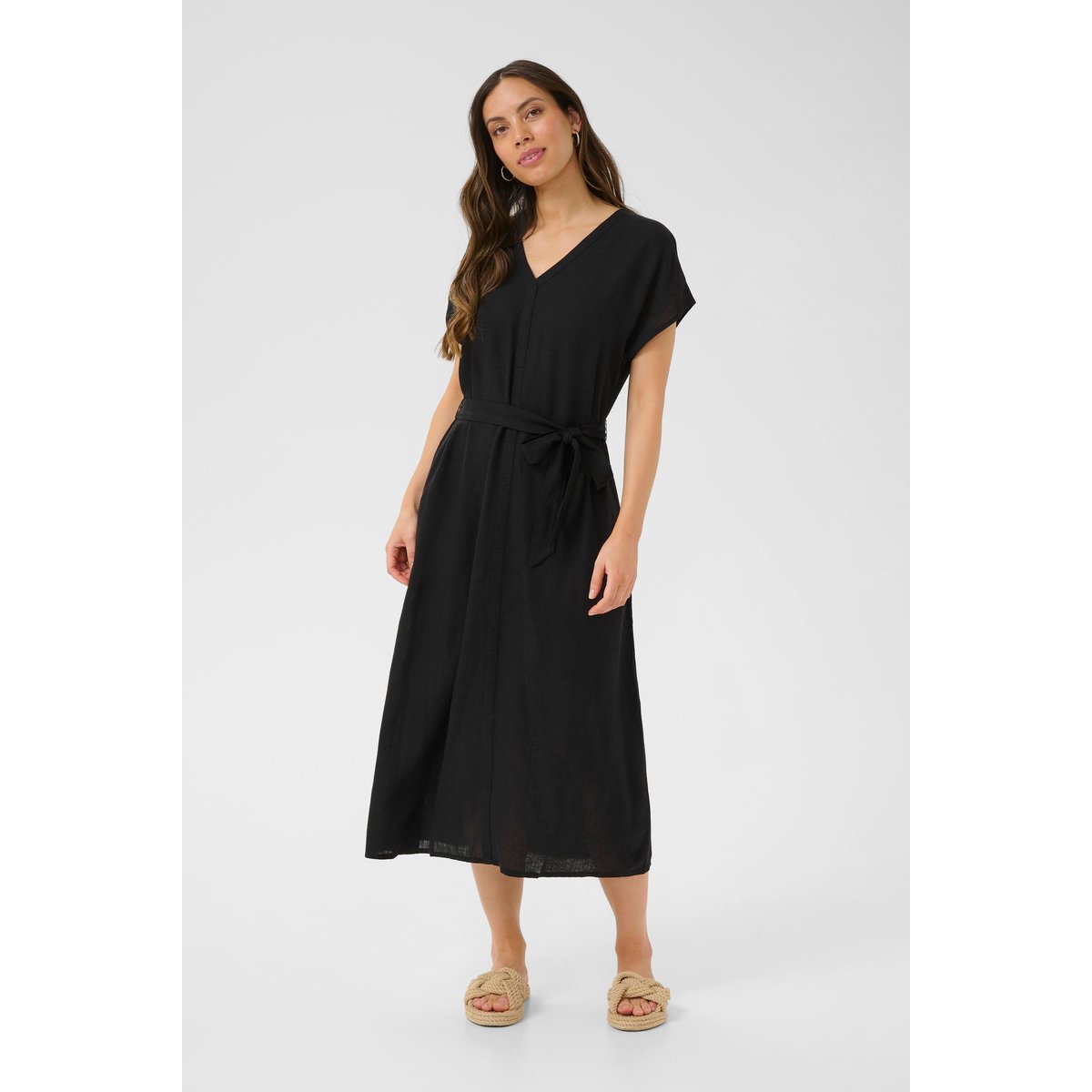 Dress noir pitch black, CREAM