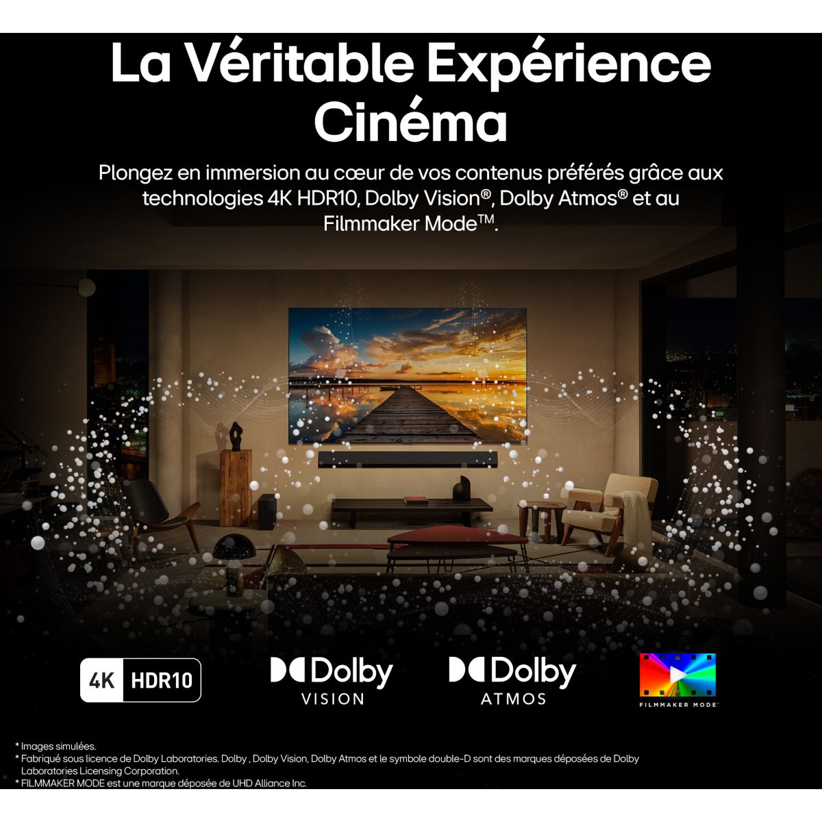 TV OLED 77C5 (2025) 77" (195 cm) - Expérience Gaming, 120Hz, Smart TV noir gris, LG