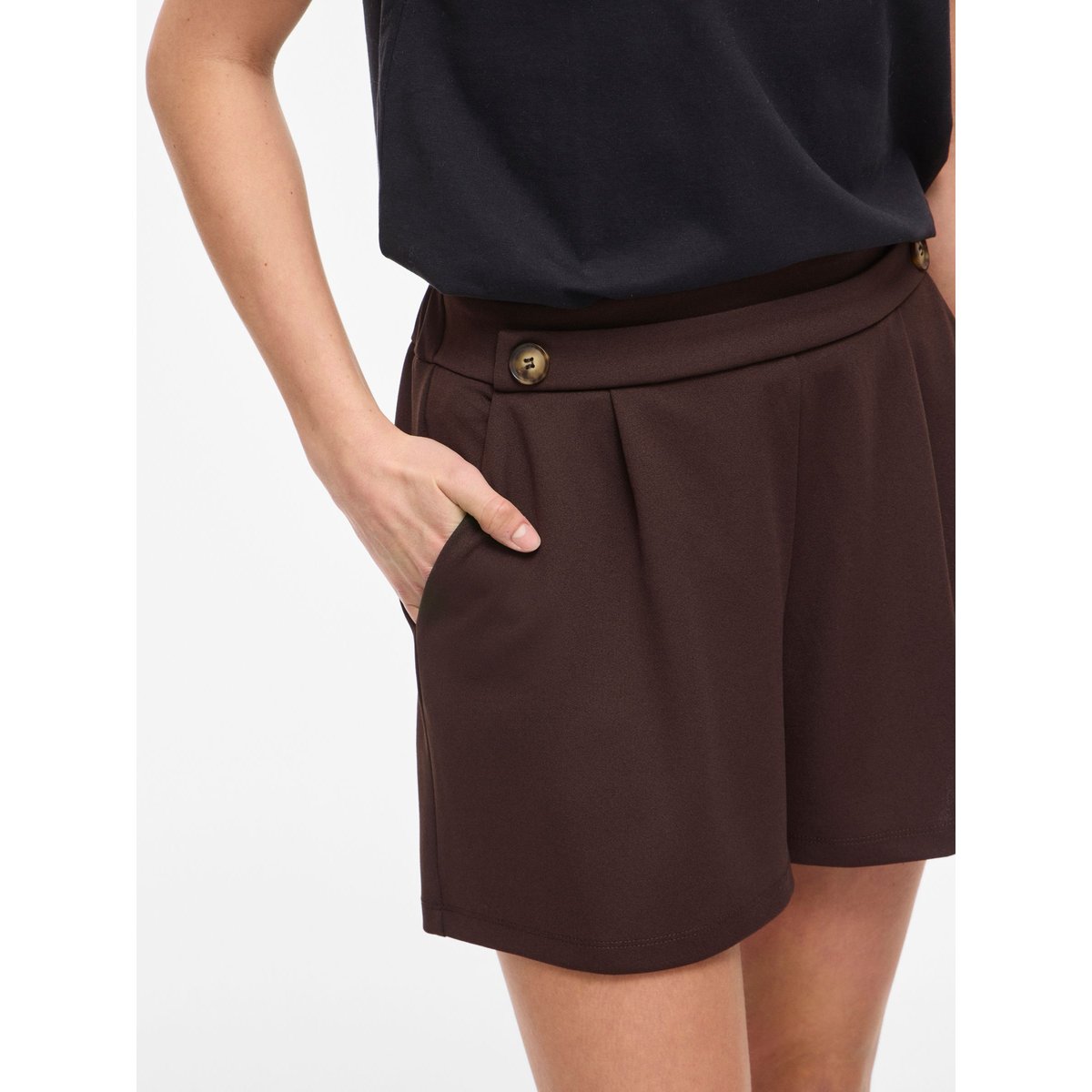 Short marron - coffee bean1, VILA