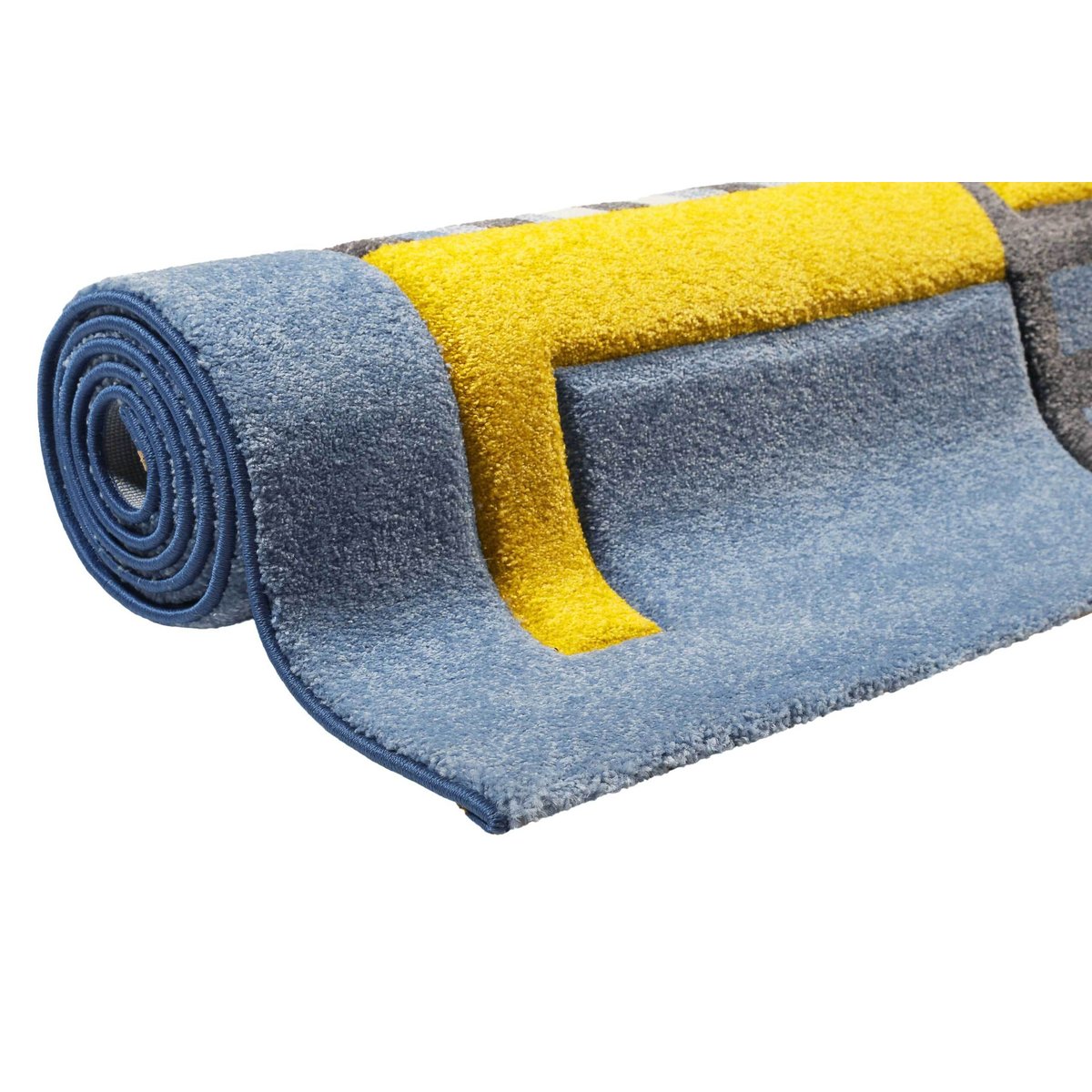 Tapis motif cabine de plage ,  Sea Castle bleu, ESPRIT