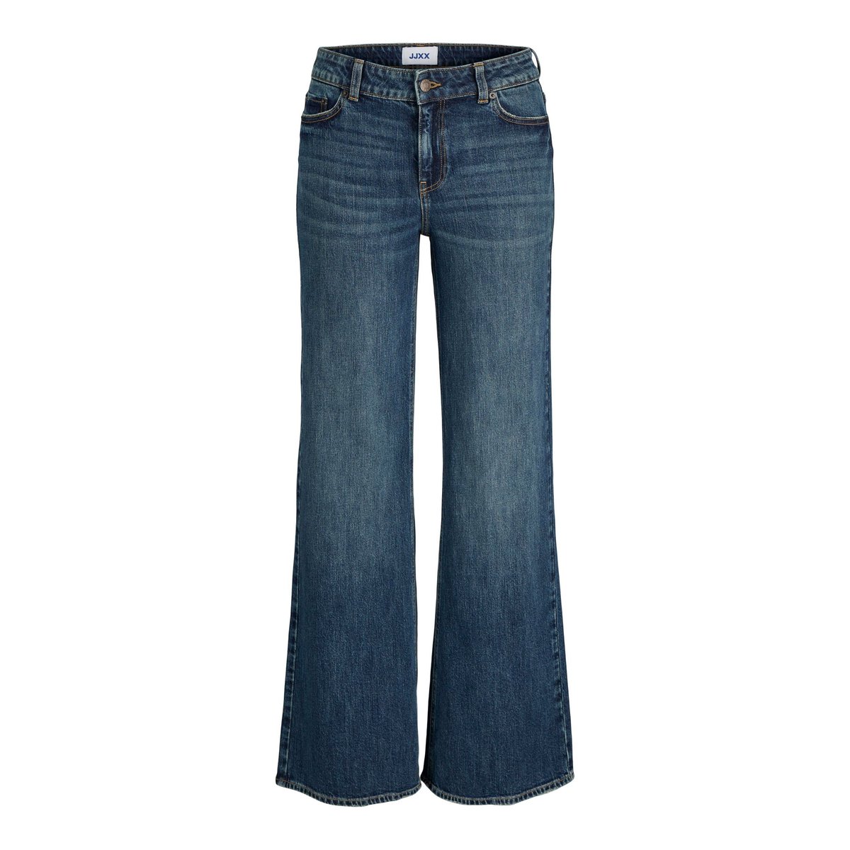 Jean Coupe Évasée dark blue denim, JJXX