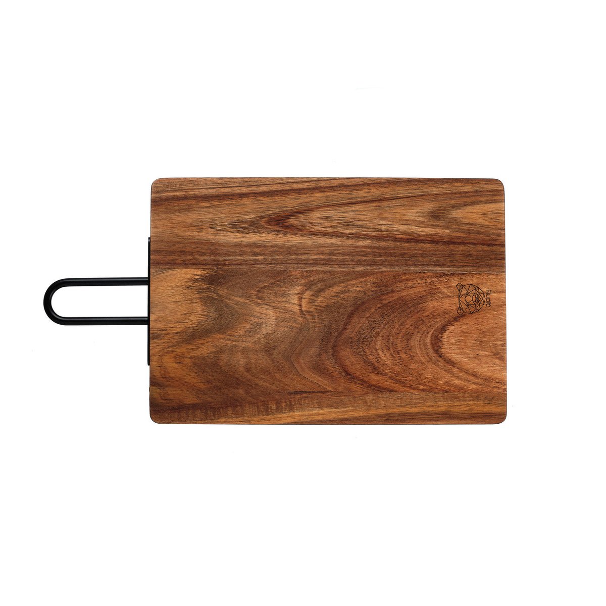 Lot de 1 planches en inox, NUDE bois vernis, BJORN