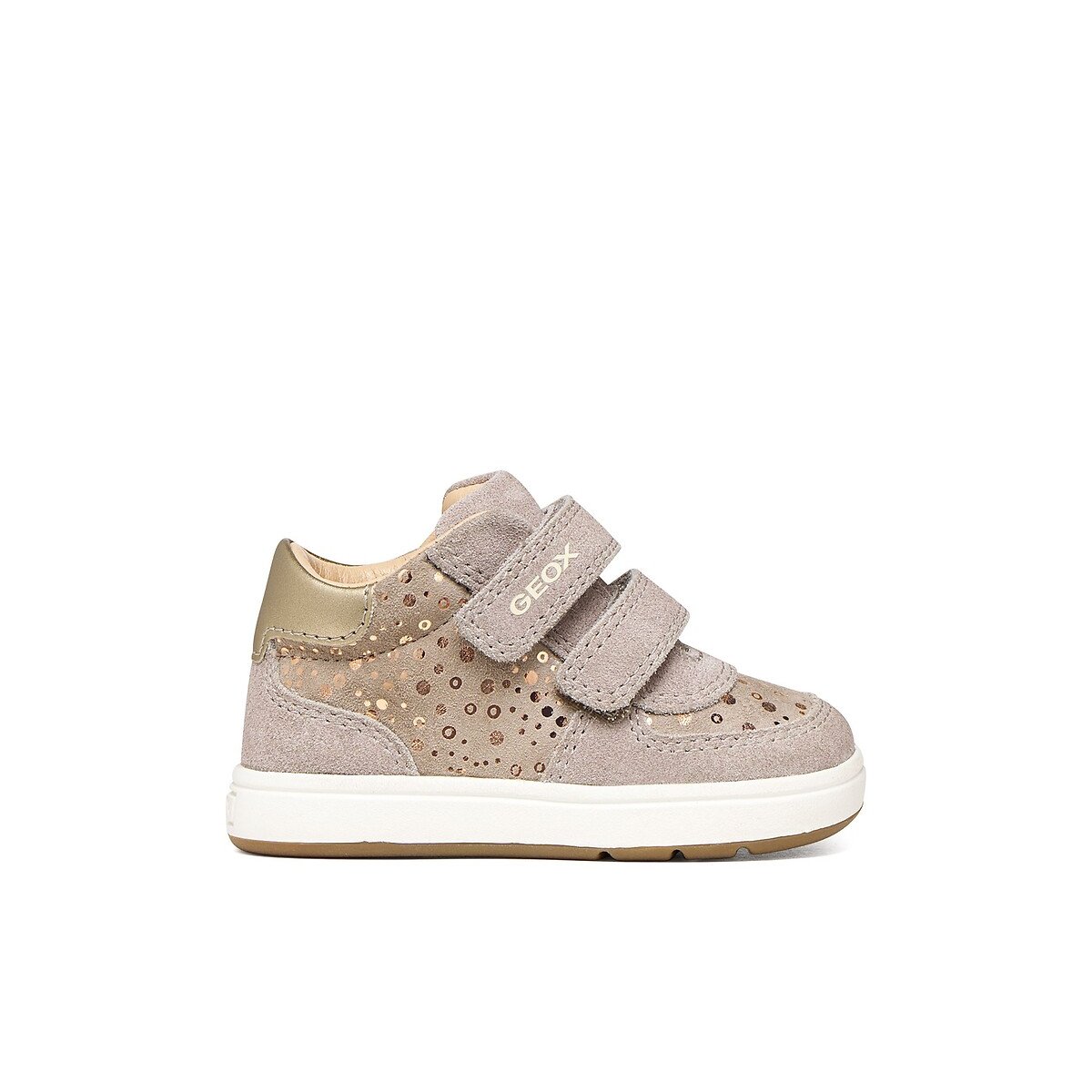 Zapatillas con velcro, BIGLIA beige , GEOX