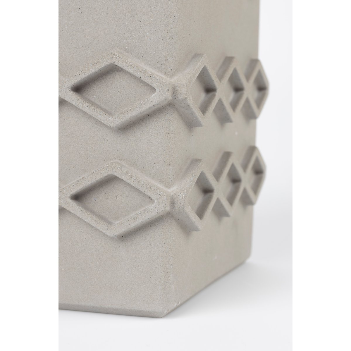 Vase en béton 25 cm GRAPHIC gris, ZUIVER