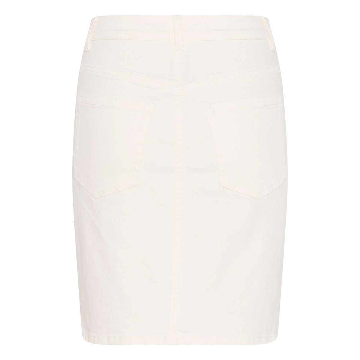 Jupe casual blanc chalk, KAFFE