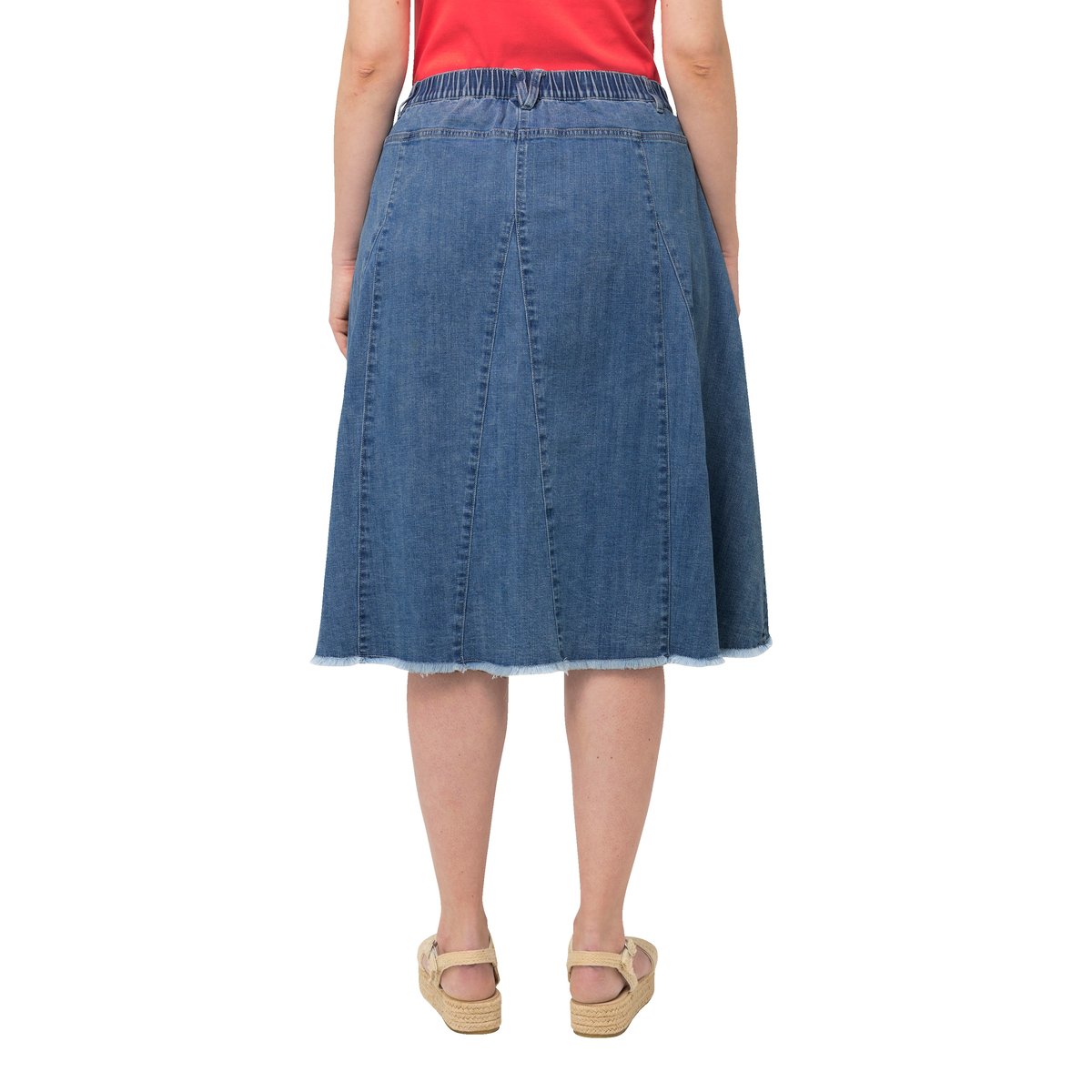 Jupe en jean bleu clair, ULLA POPKEN