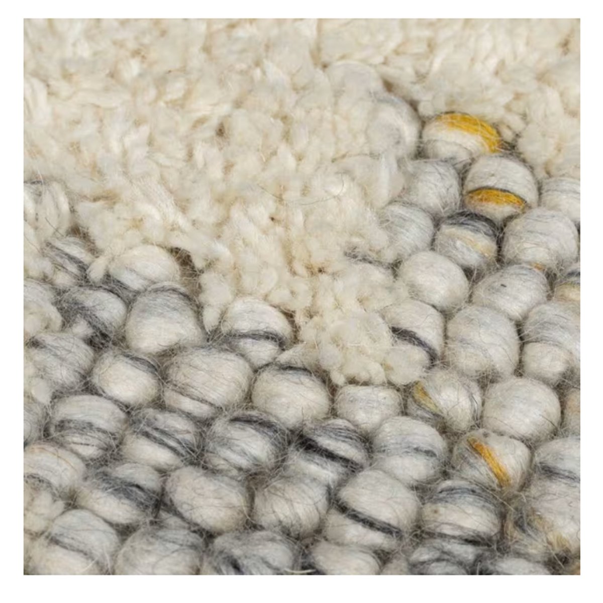 Tapis moderne en laine fait main BRINK gris, NOVATREND