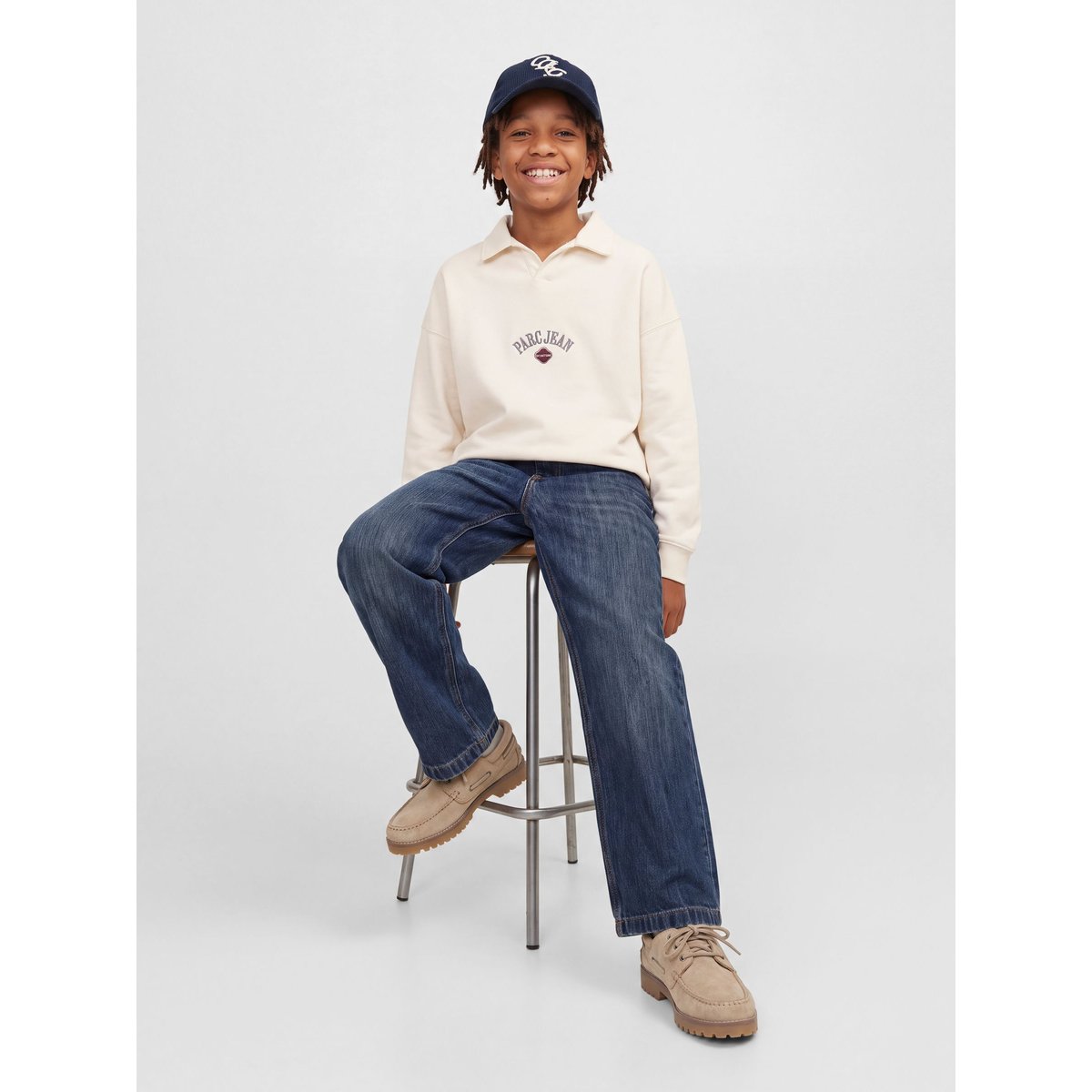 Jean Baggy Fit blue denim 1, JACK & JONES JUNIOR