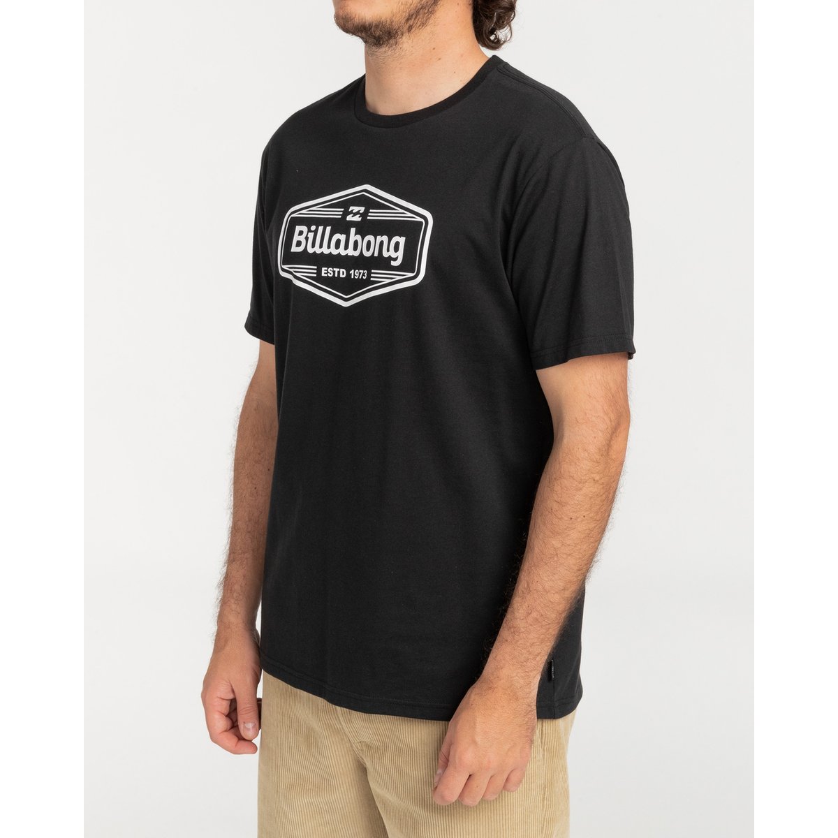 T shirt manches courtes TRADEMARK noir black, BILLABONG