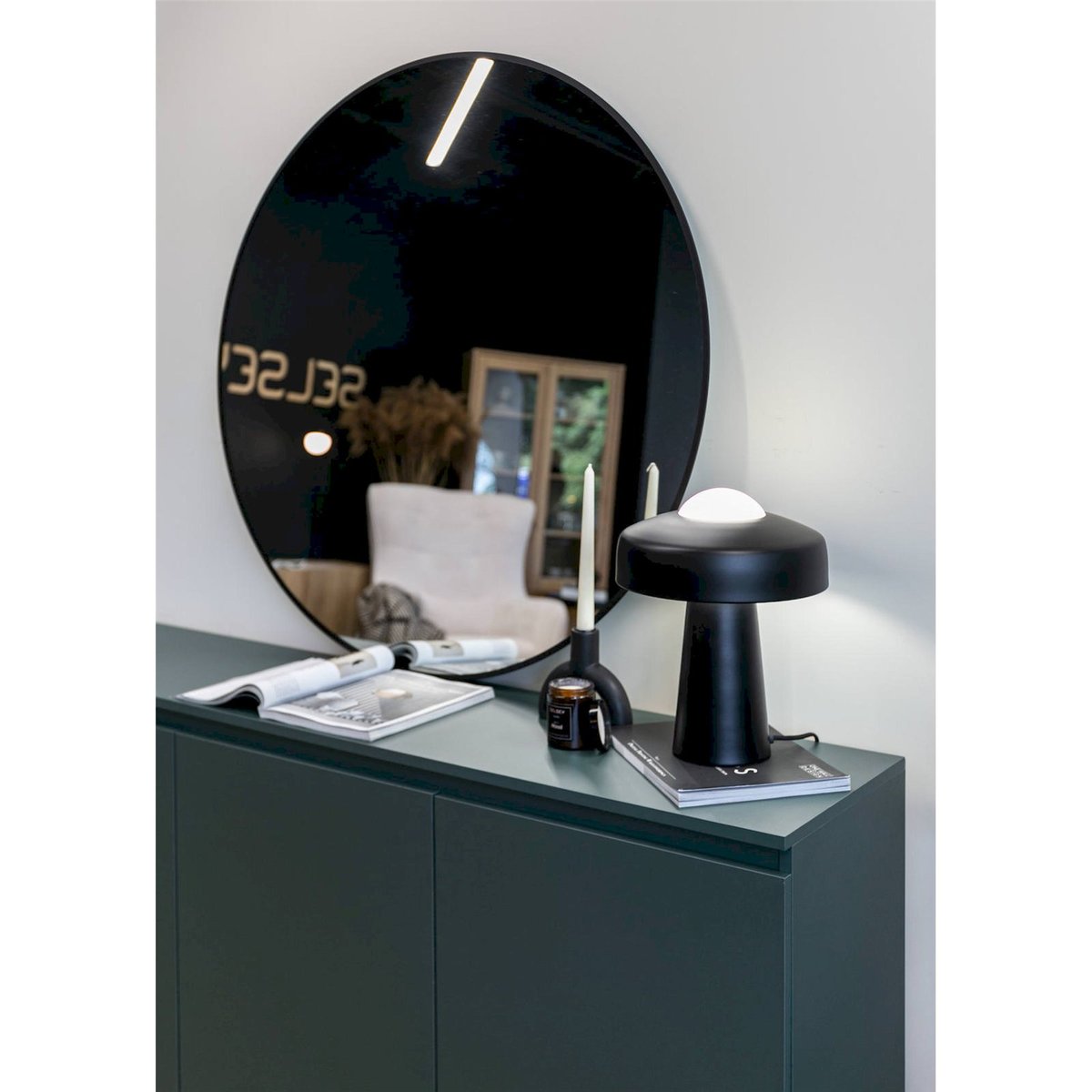 Buffet 3 portes collection BEMMI noir, RECOLLECTION
