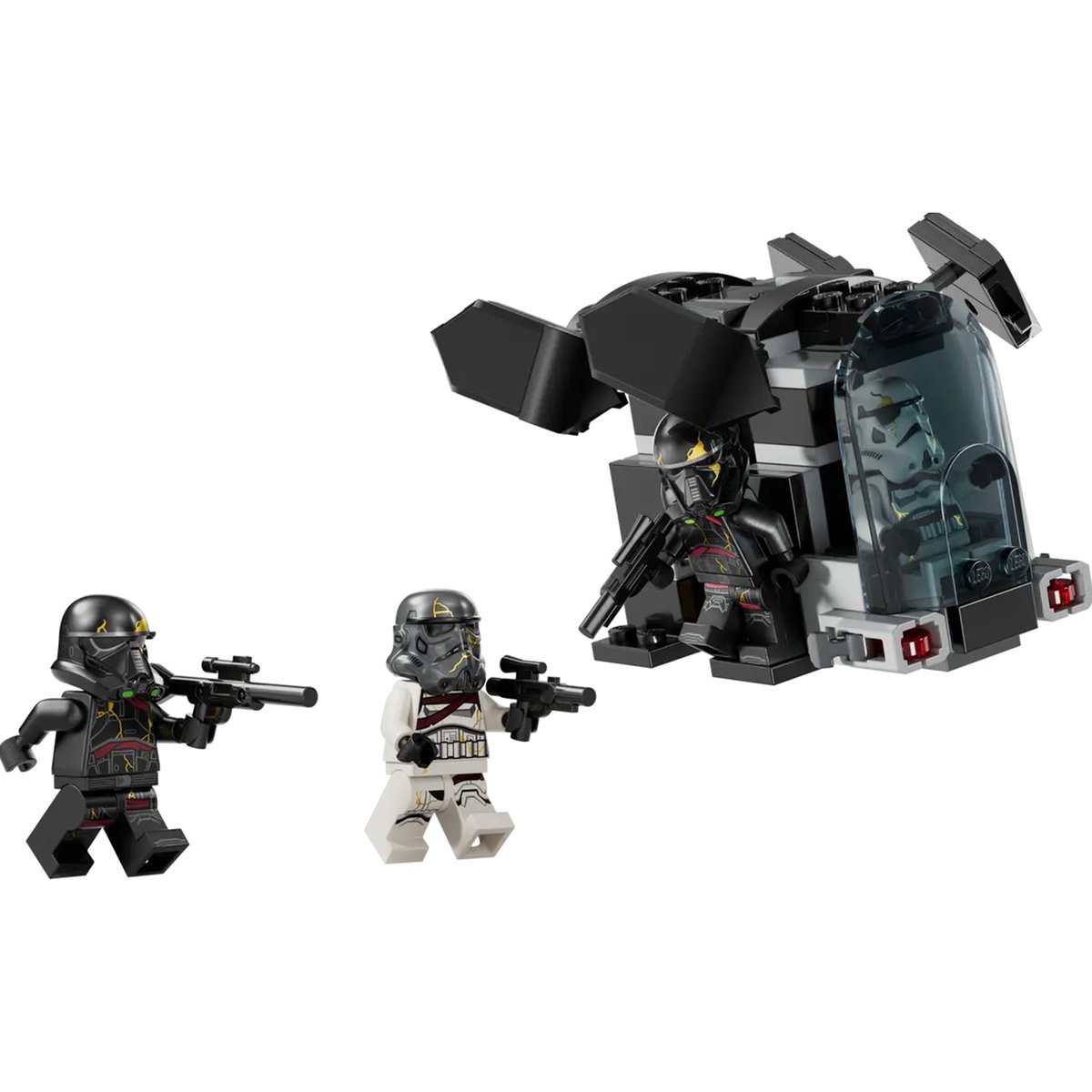 LEGO Star Wars - Combat Death Troopers contre Night Troopers - Set de Construction 75412 noir, LEGO