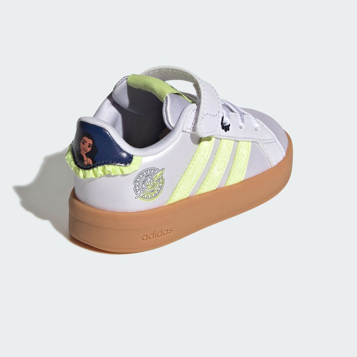 Chaussure Adidas Disney Grand Court 3.0 Bébés Chaussure Adidas Disney Grand Court 3.0 Bébés frozen purple / semi frozen lemon / gum, ADIDAS SPORTSWEAR