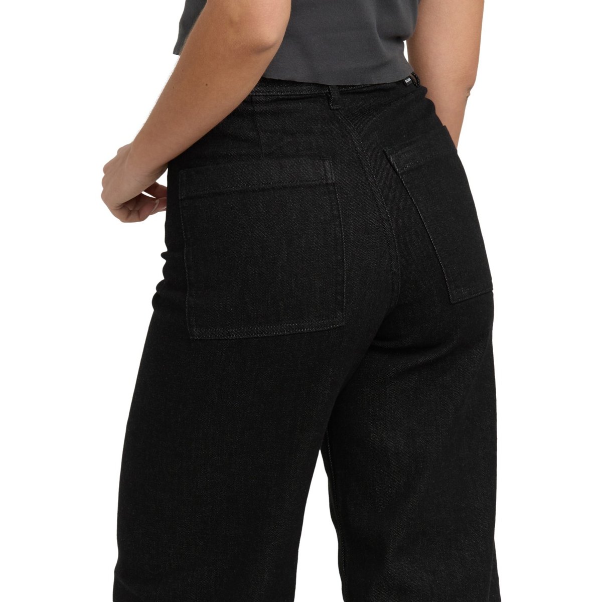 Pantalon ample FREE FALL noir black rinse, BILLABONG