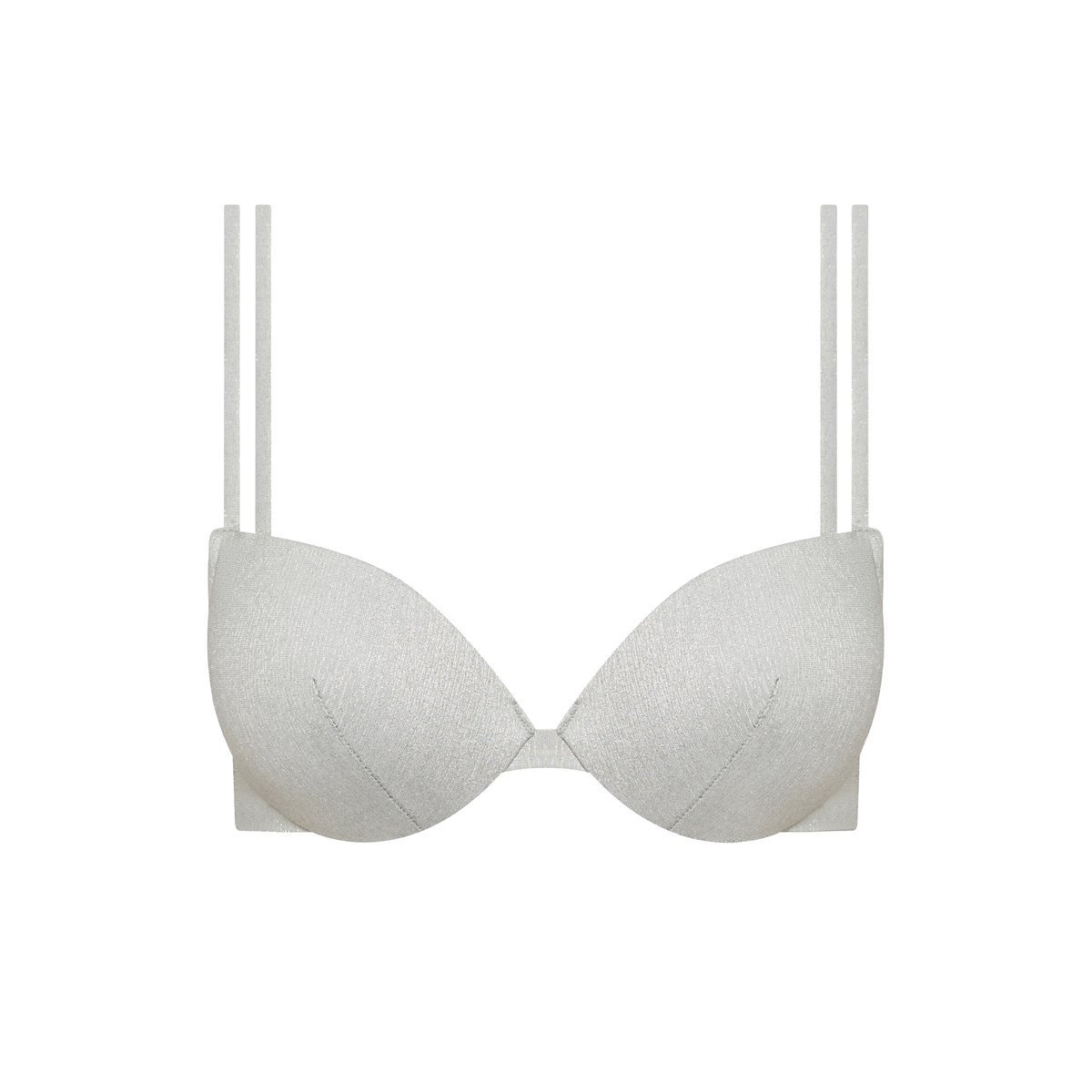 Haut maillot de bain push-up BLUE LAGOON argent, LISCA
