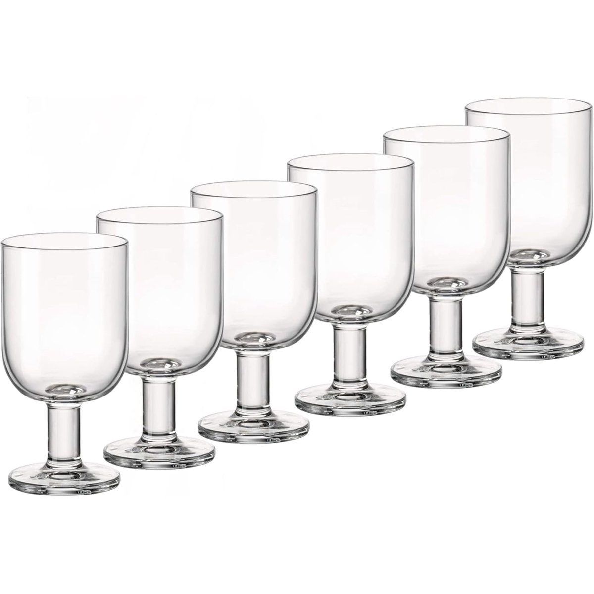 Lot de 6 verres à eau, HOSTERIA transparent, BORMIOLI ROCCO
