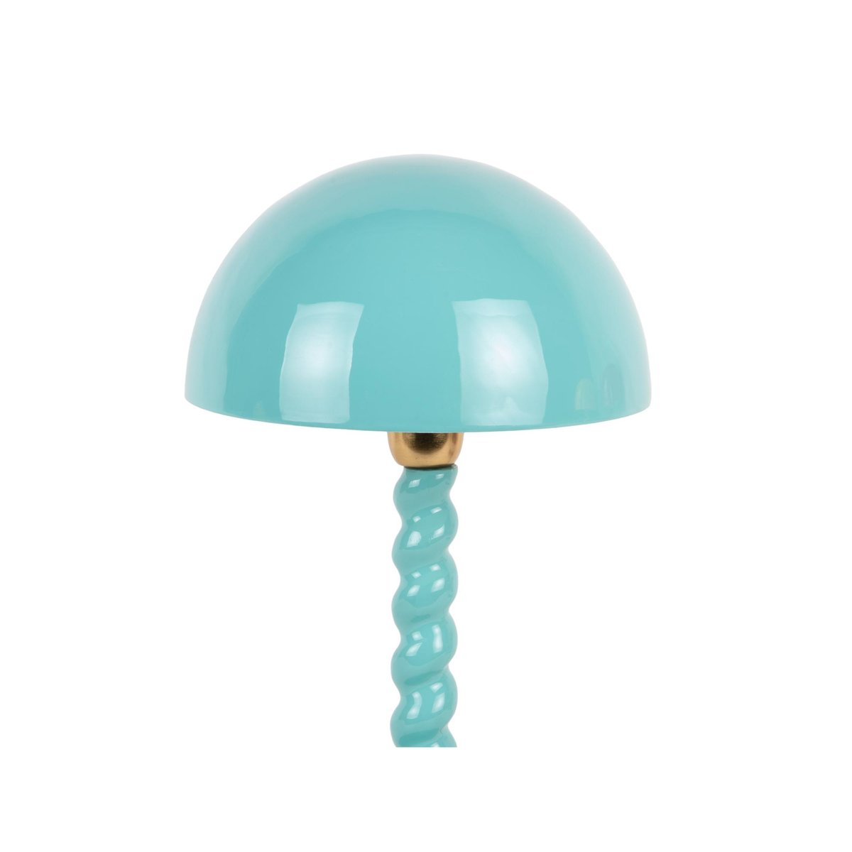 Lampe À Poser Le fer PRISA turquoise, LEITMOTIV