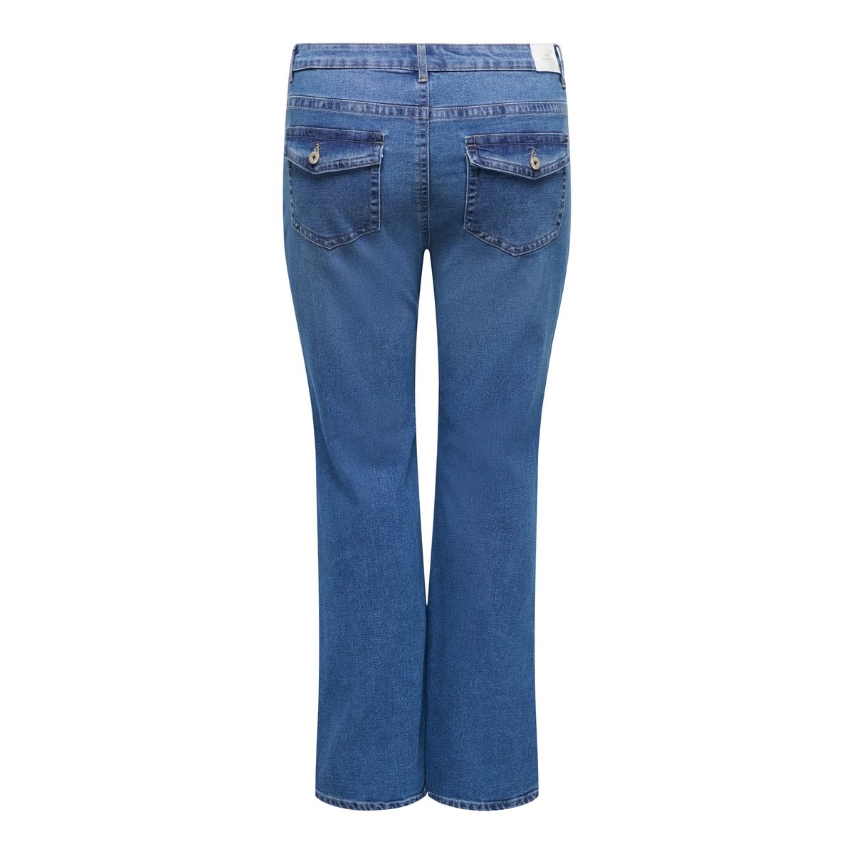 Jean Flared medium blue denim, ONLY CARMAKOMA