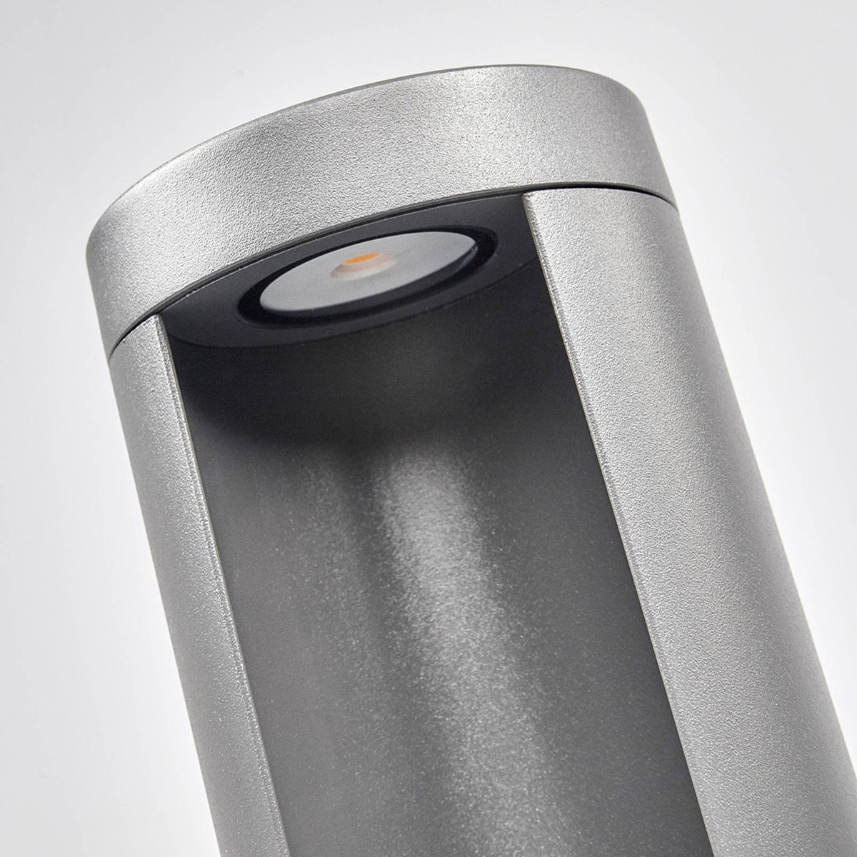 Luminaire extérieur en aluminium moderneLED gris graphite, blanc, LUCANDE