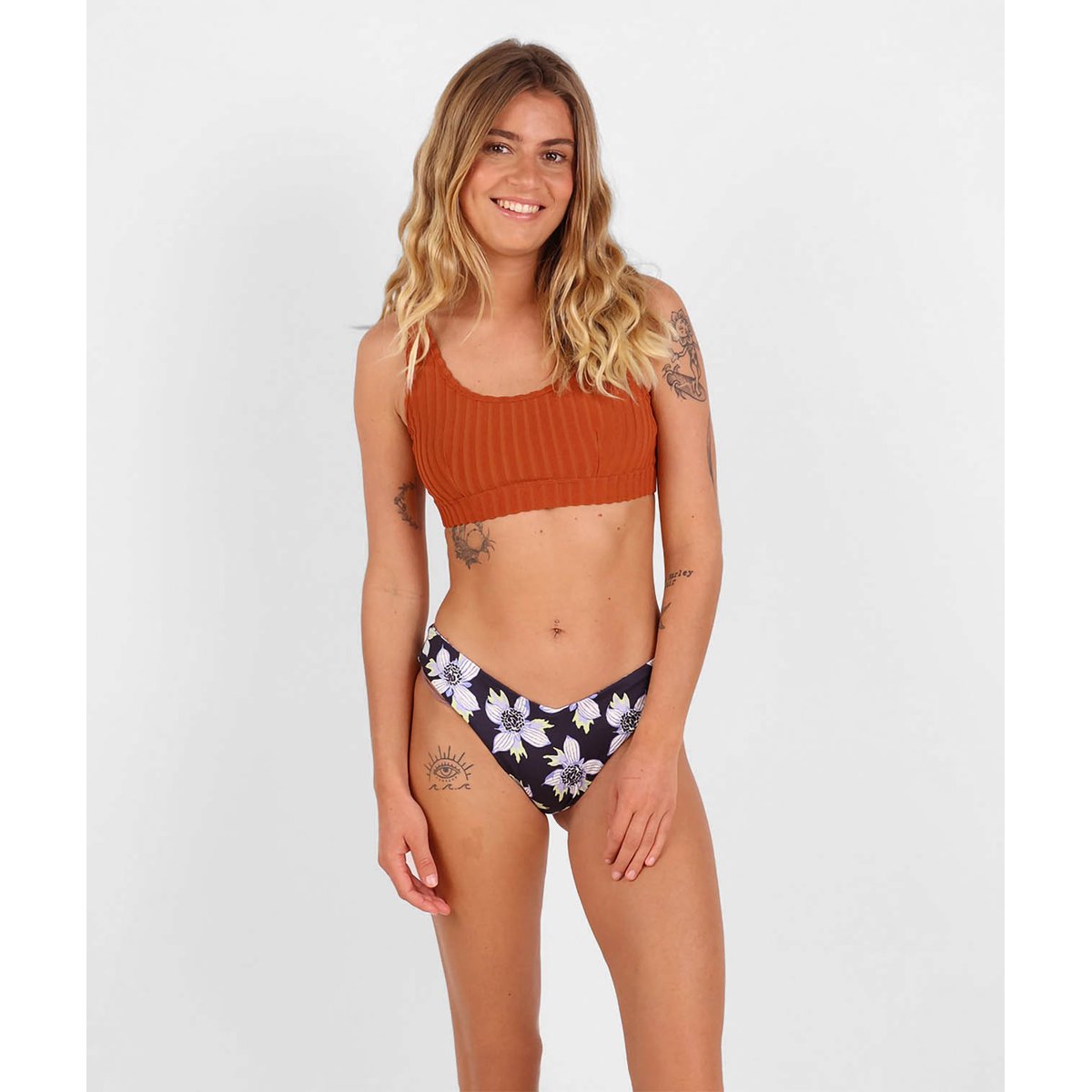 Brassière surf jacquard TIJUCA red island, OXBOW