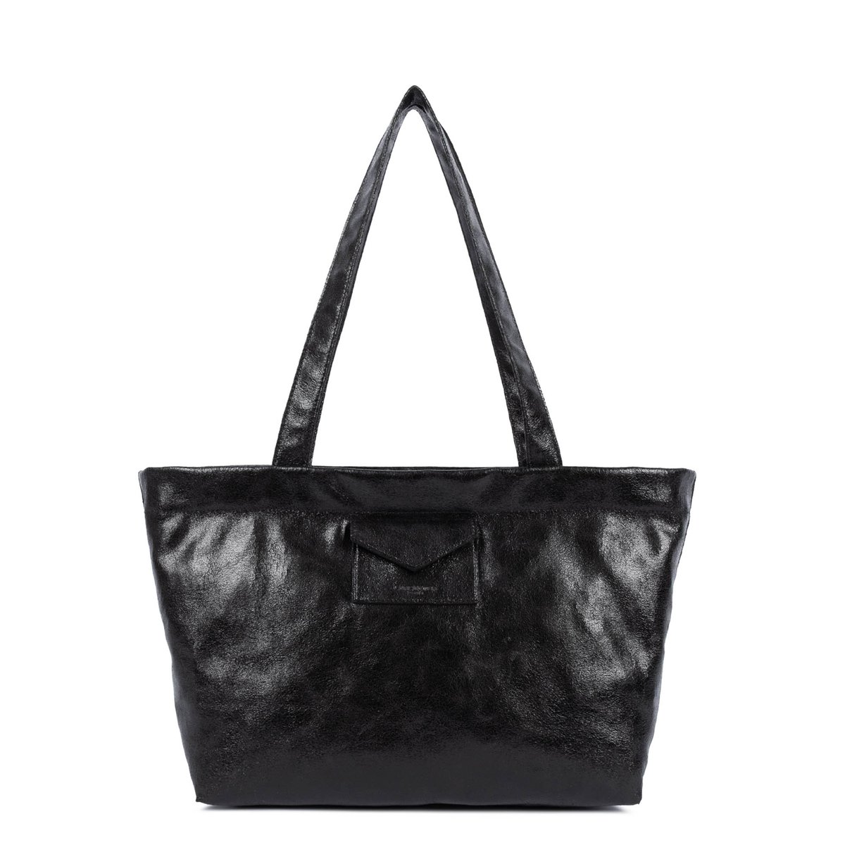 Sac cabas épaule RÉTRO KBA noir, LANCASTER