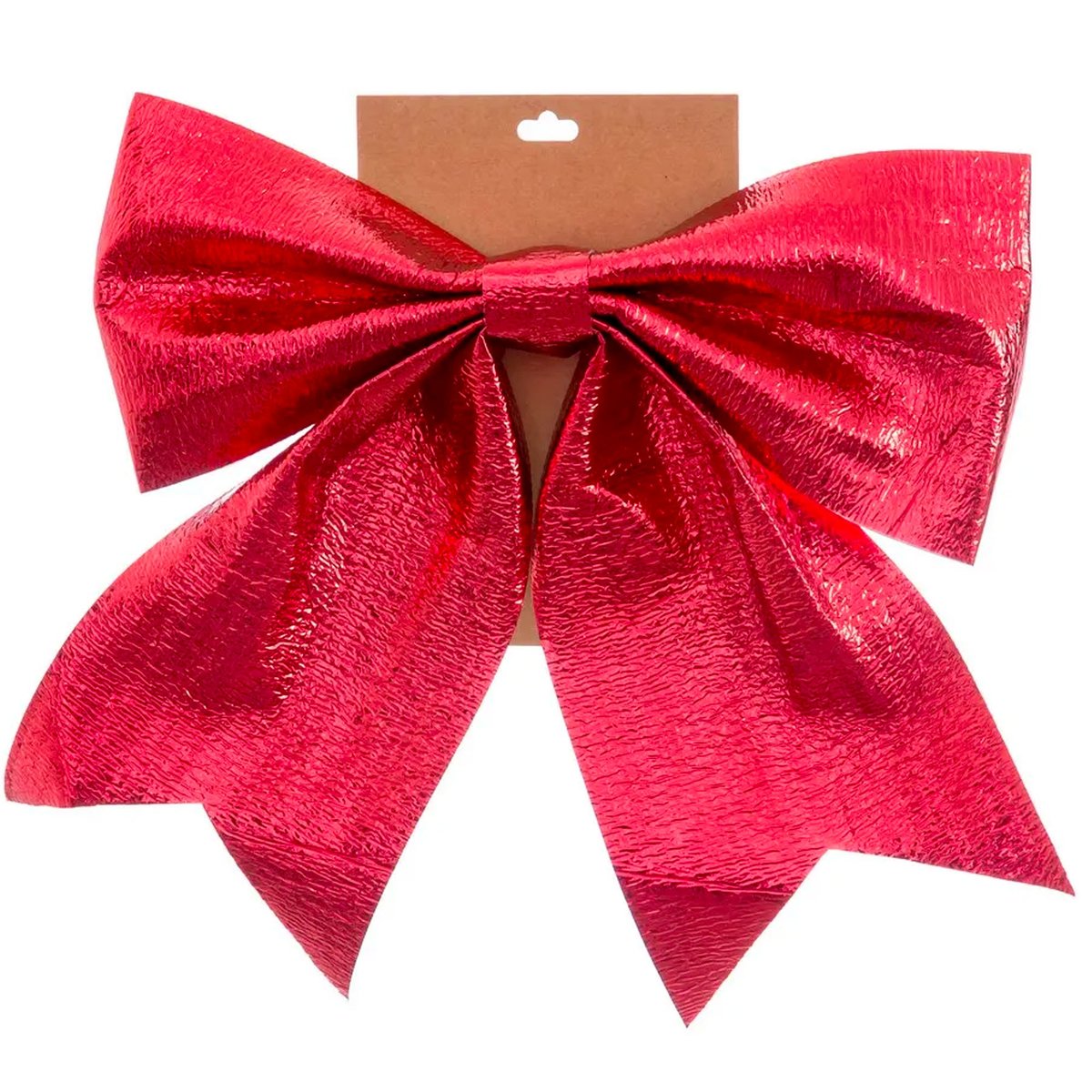 Décoration de Noël grand noeud rouge 25cm rouge, WADIGA