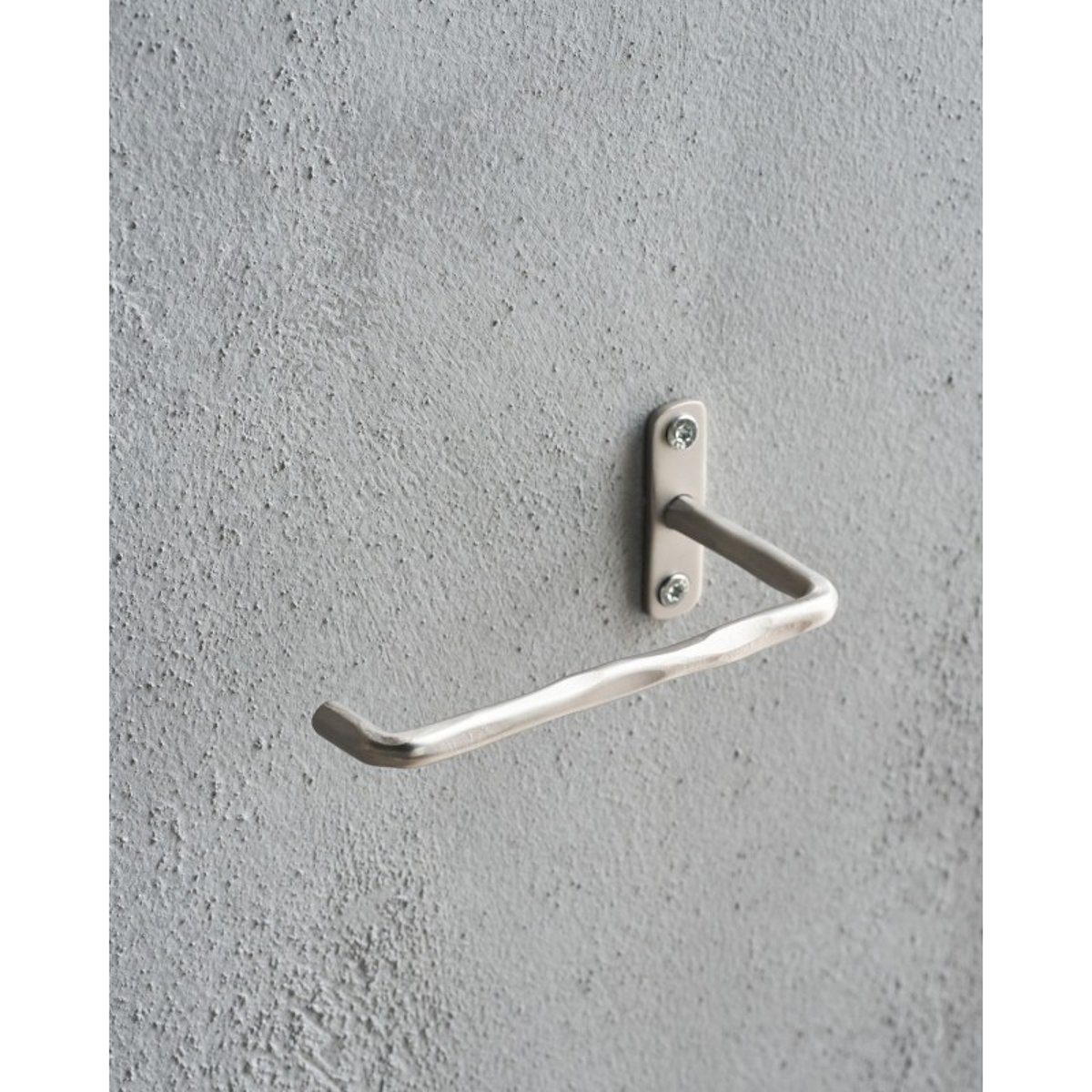 Dérouleur papier toilette métal Welo argent, HOUSE DOCTOR