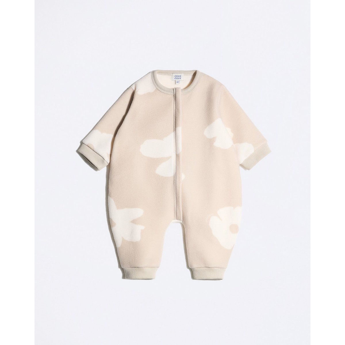Combinaison imprimé fleuri beige latte, EMOI EMOI