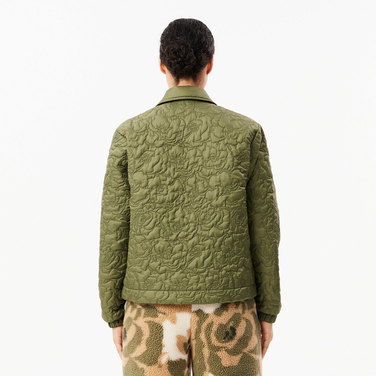 Blouson col chemise kaki, LACOSTE