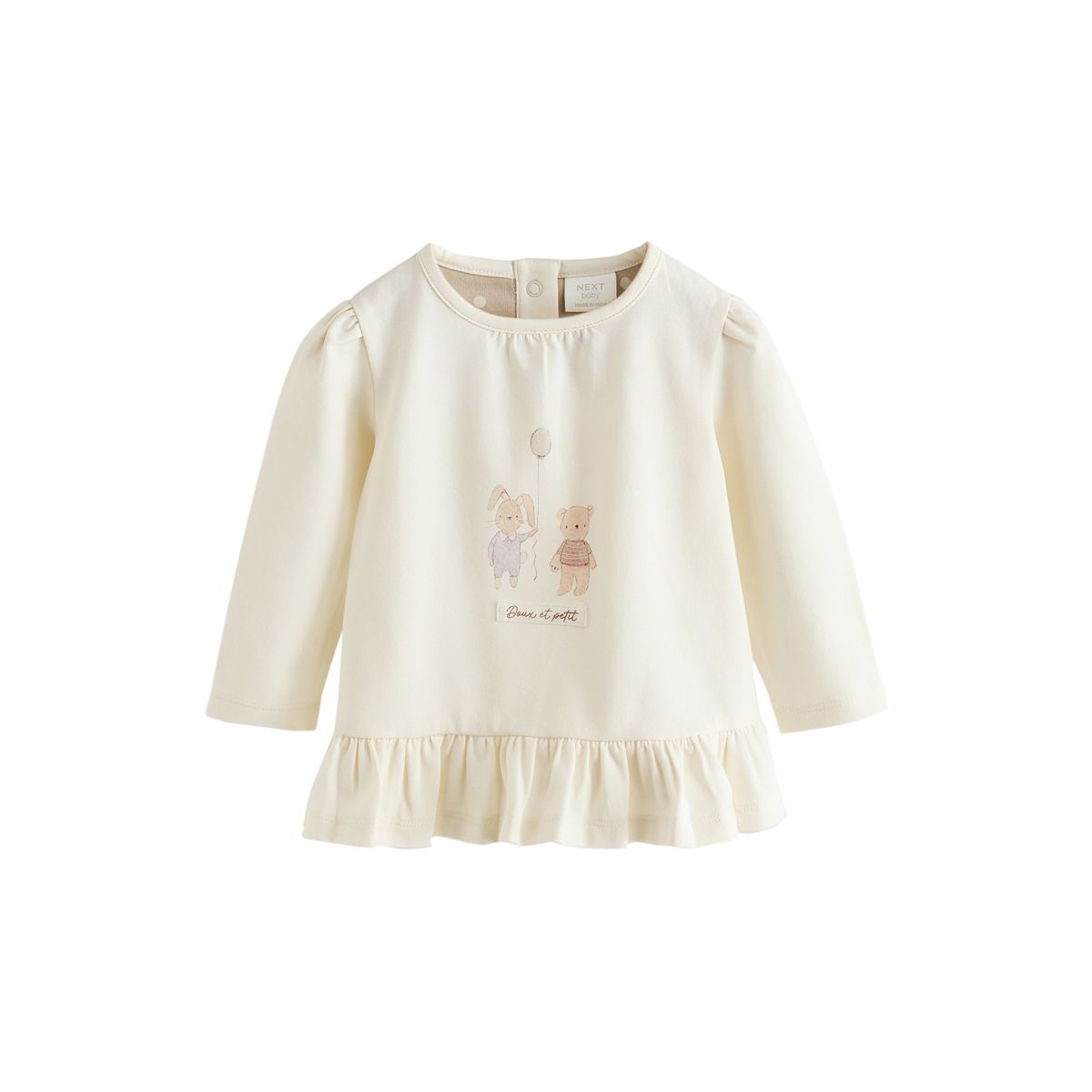 Ensemble bébé haut et legging, 2 pièces lapin écru, NEXT